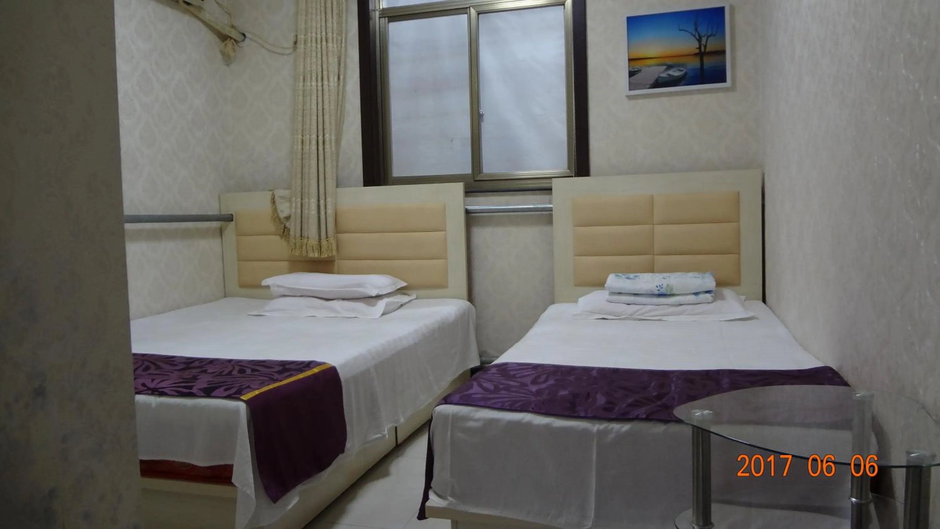 Bed in Huangyaguan Great Wall Li Bo Home Hotel