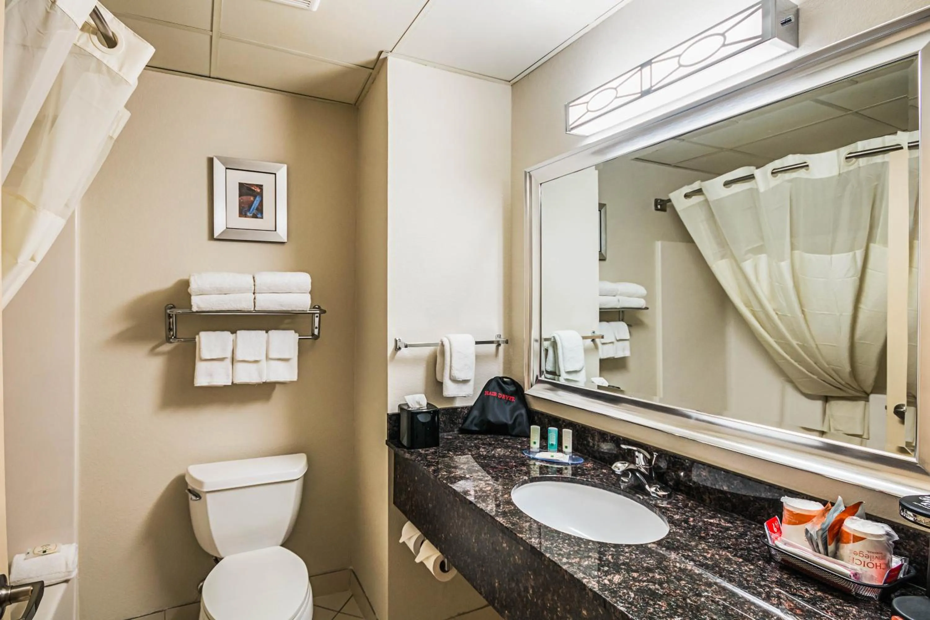 Shower in Quality Inn Berea