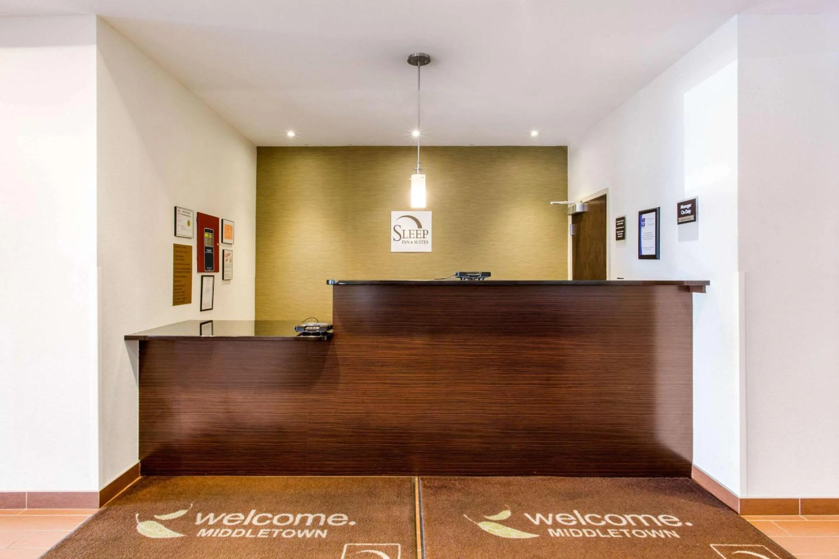 Lobby or reception in Sleep Inn & Suites Middletown - Goshen