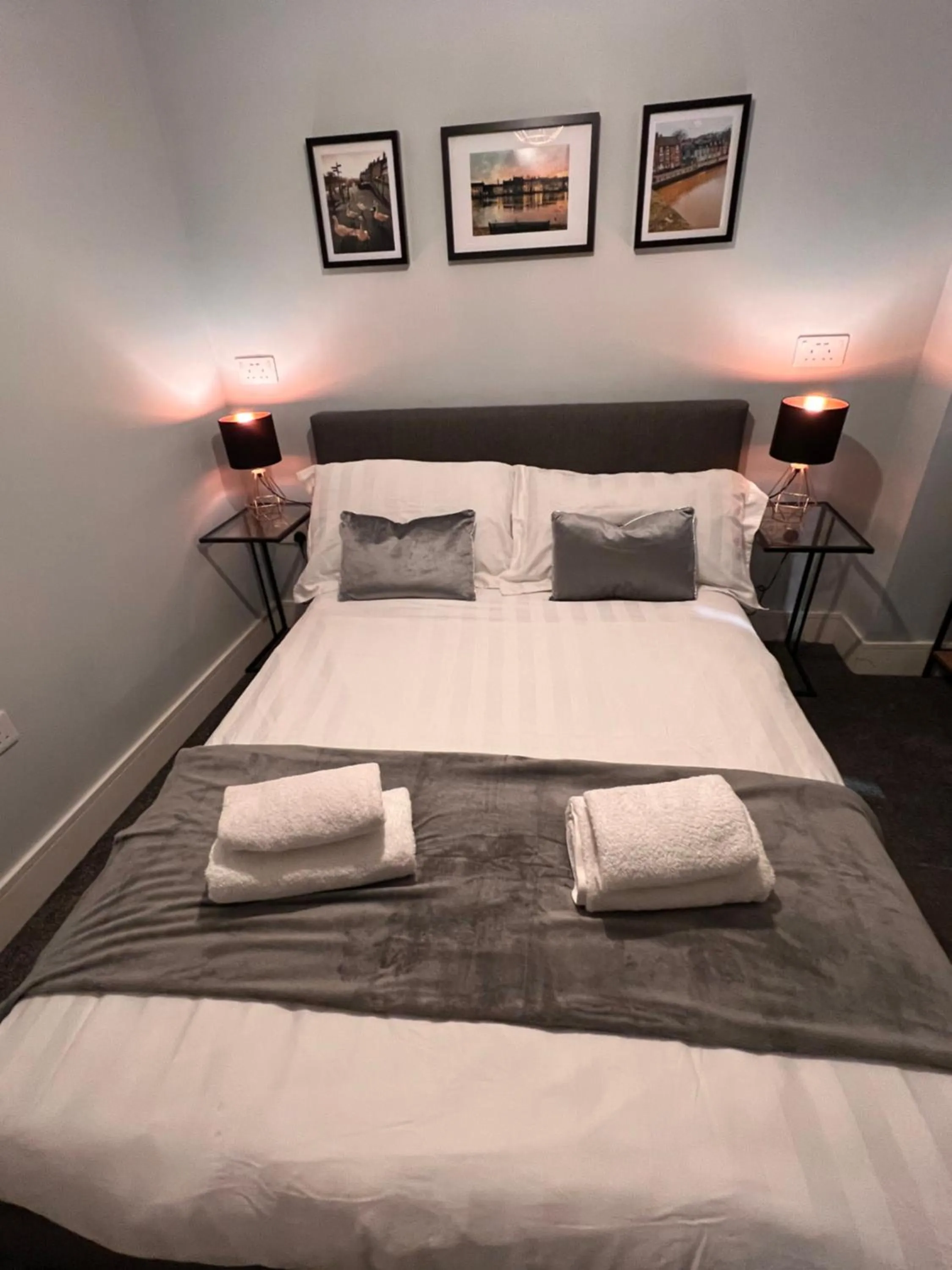 Bed in Severn Valley Guest House