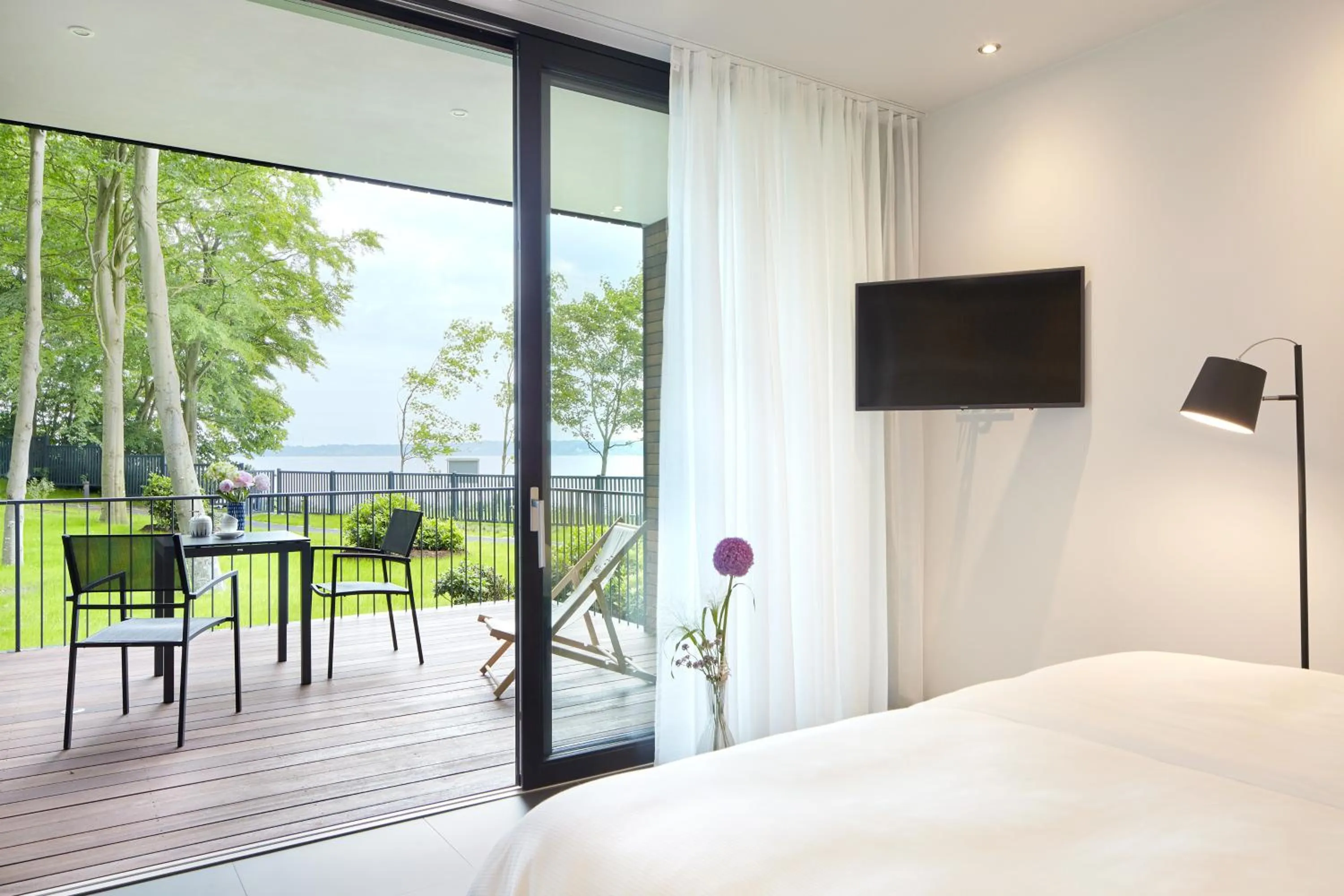 Shower, Bed in Glück in Sicht