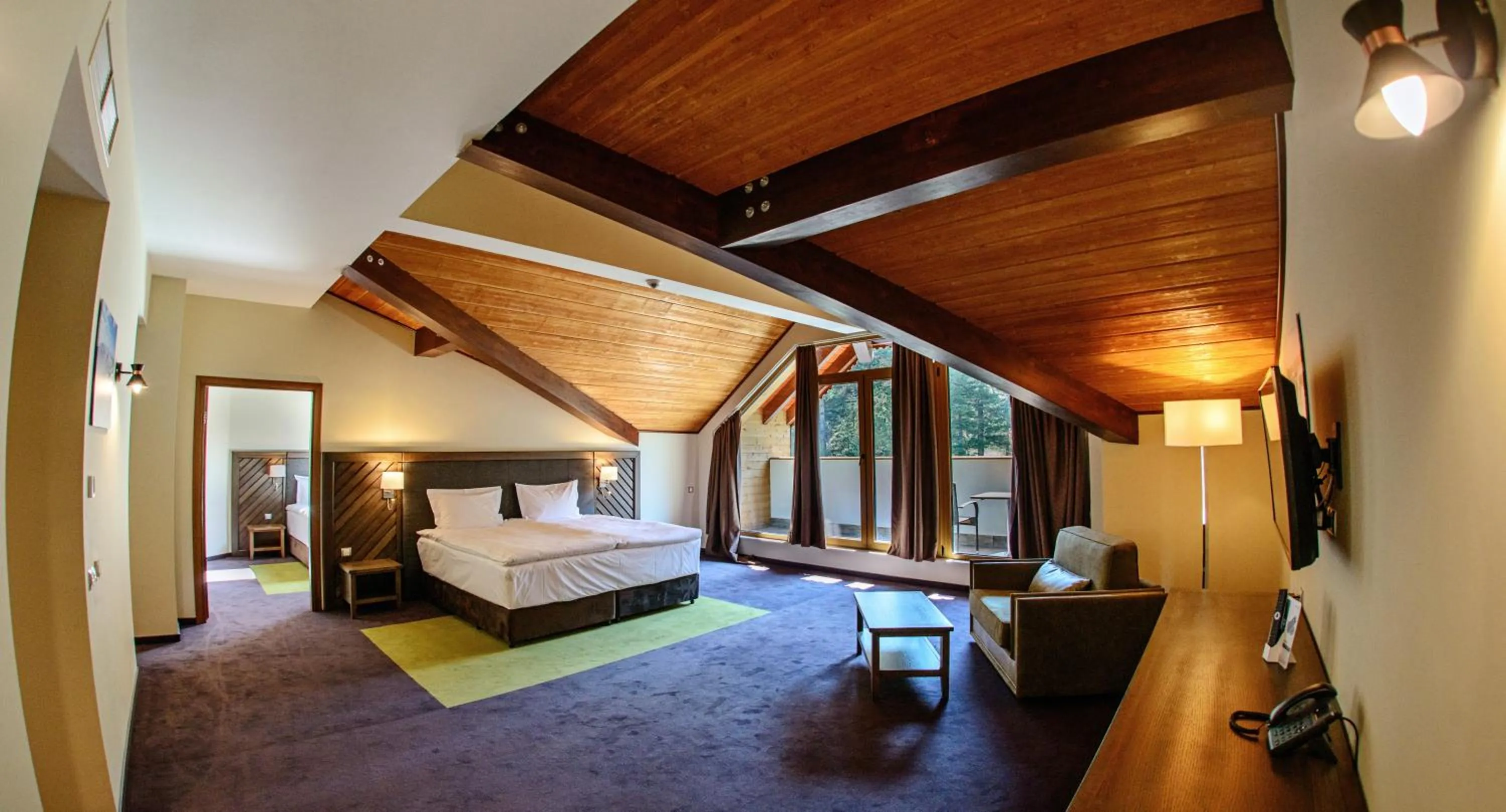 Photo of the whole room, Bed in Hot Springs Medical and SPA