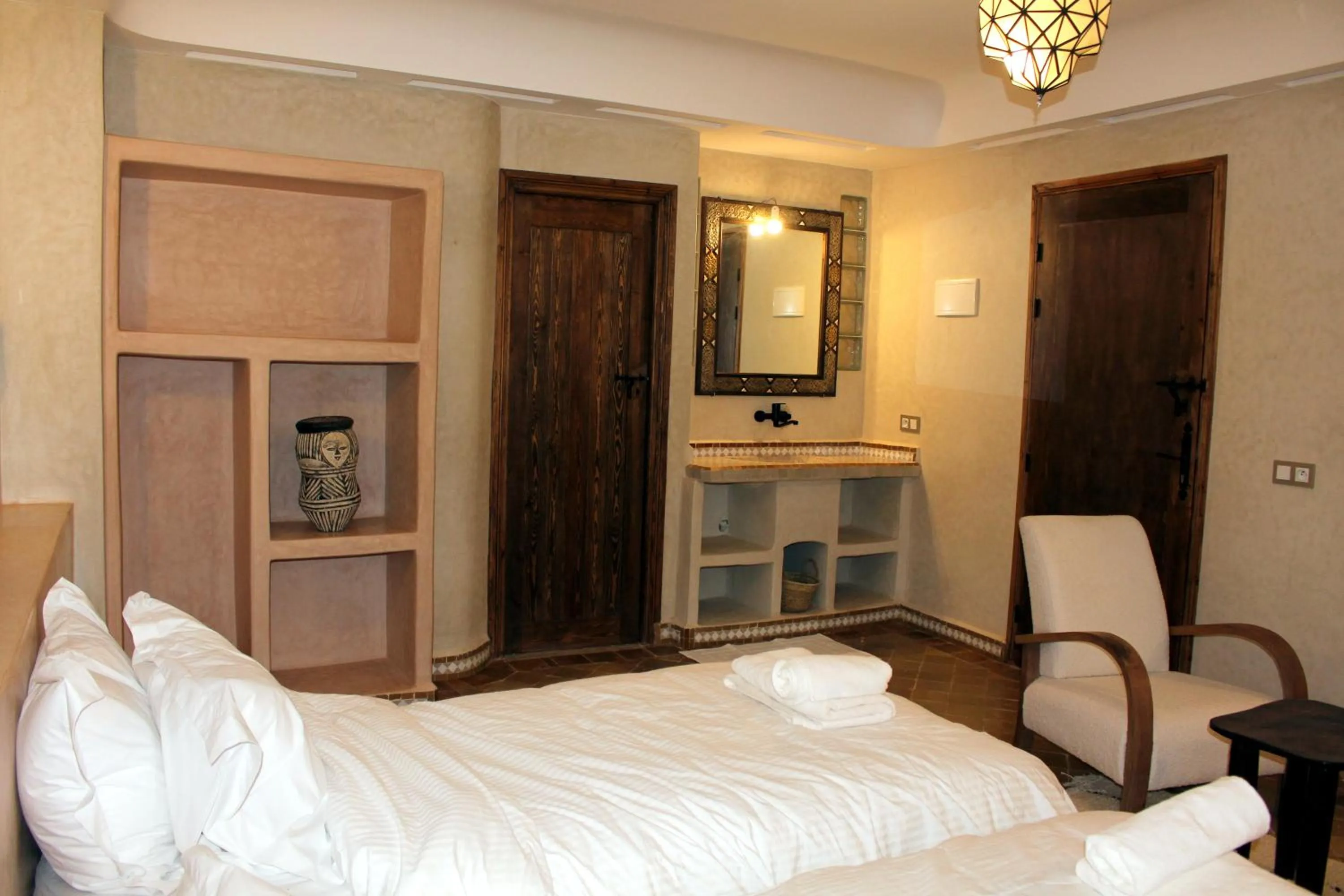 Bed in Bab Rimal - Desert Hotel in M'hamid El Ghizlane