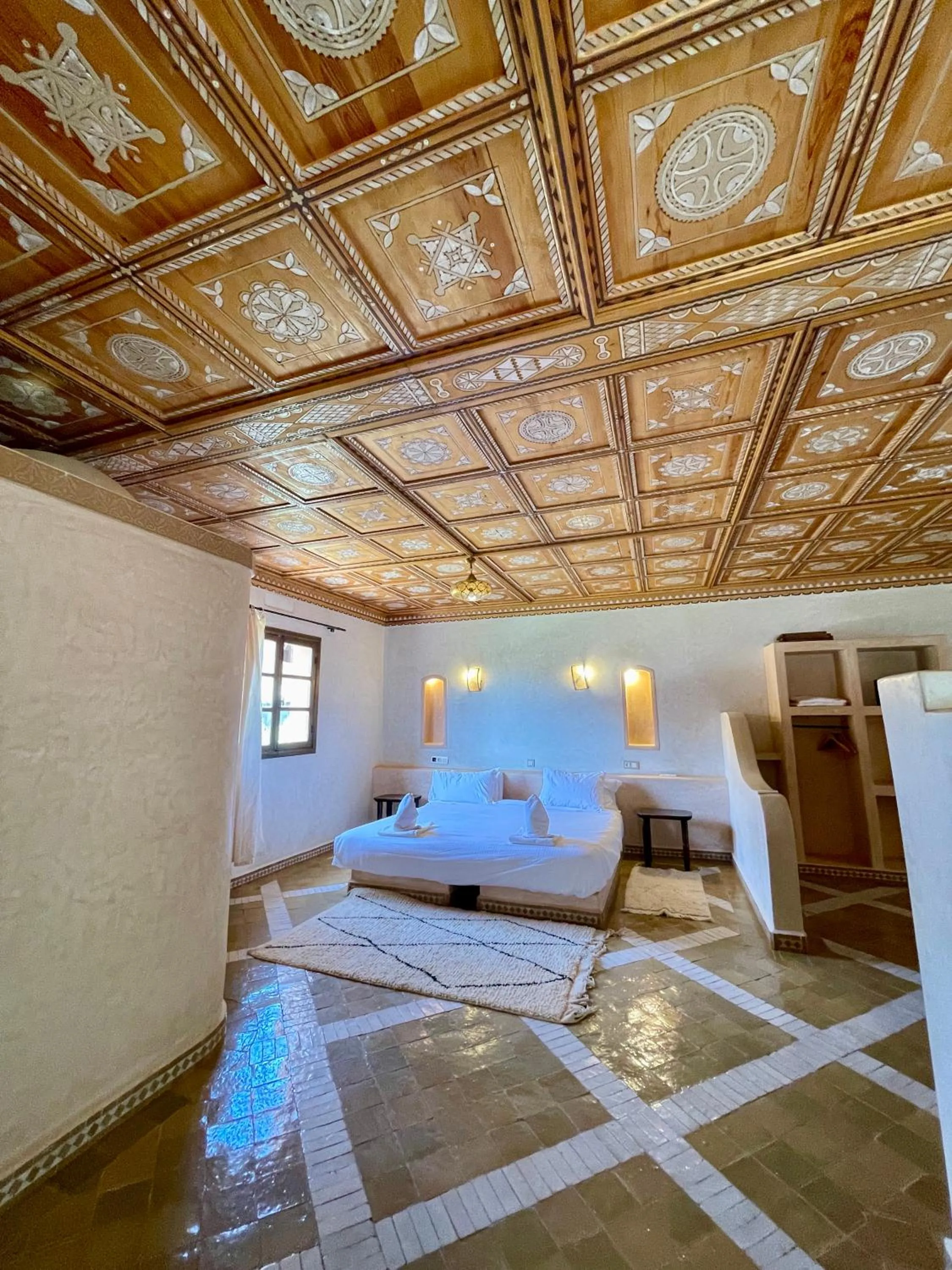 Bed in Bab Rimal - Desert Hotel in M'hamid El Ghizlane