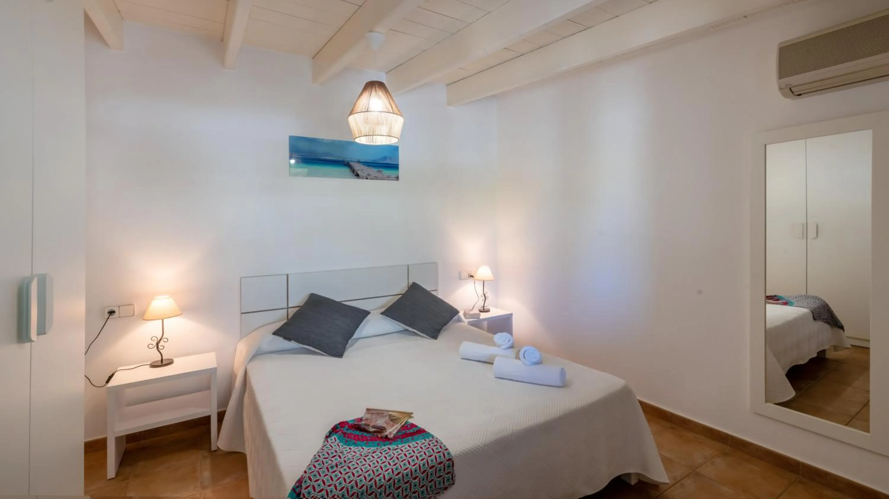 Bed in Hotel Rosamar - Emar Hotels