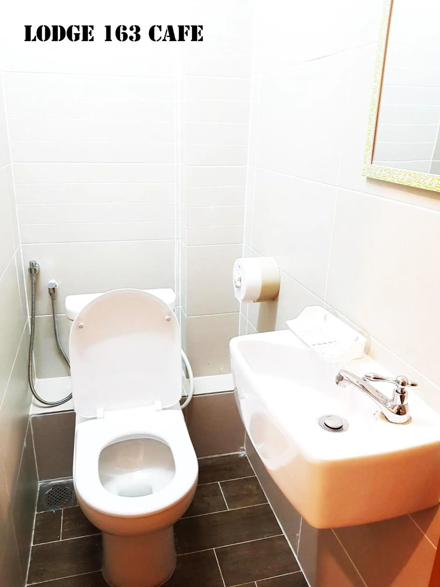 Toilet in Lodge 163 Ventures