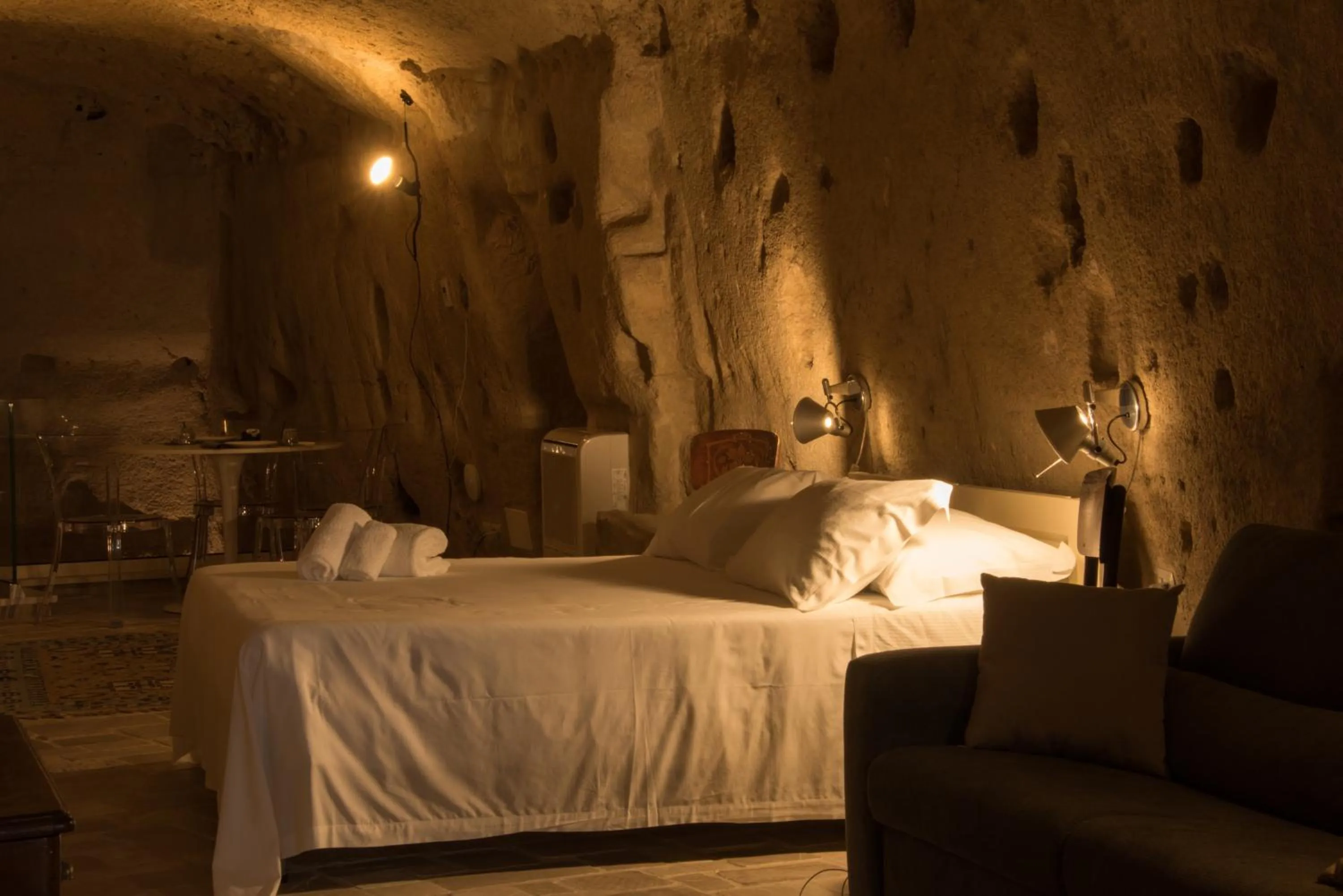 View (from property/room), Bed in LA DIMORA DELLE 3 ZIE