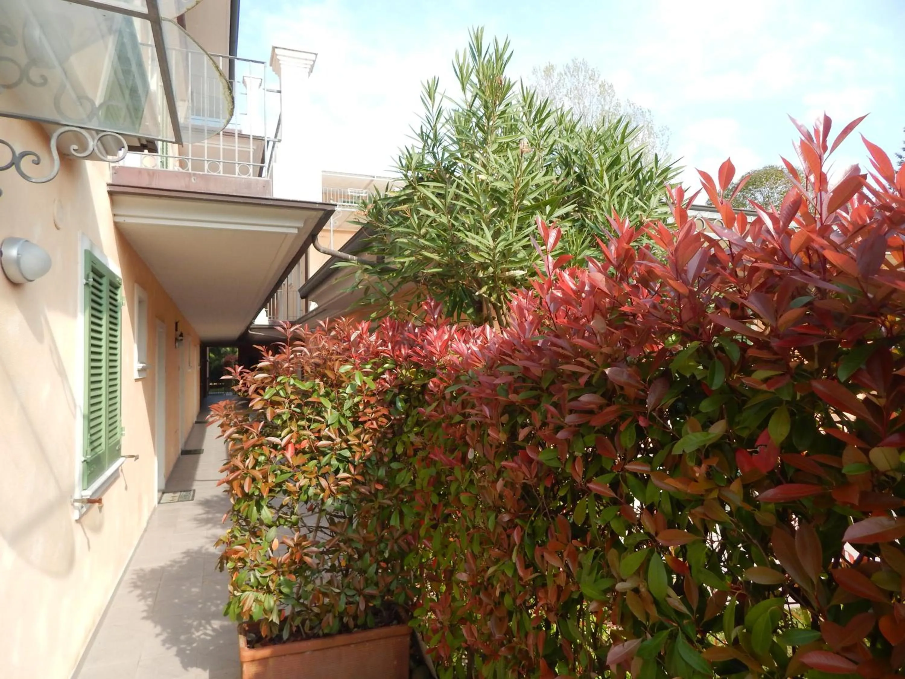 Garden view in Rta la Pergola