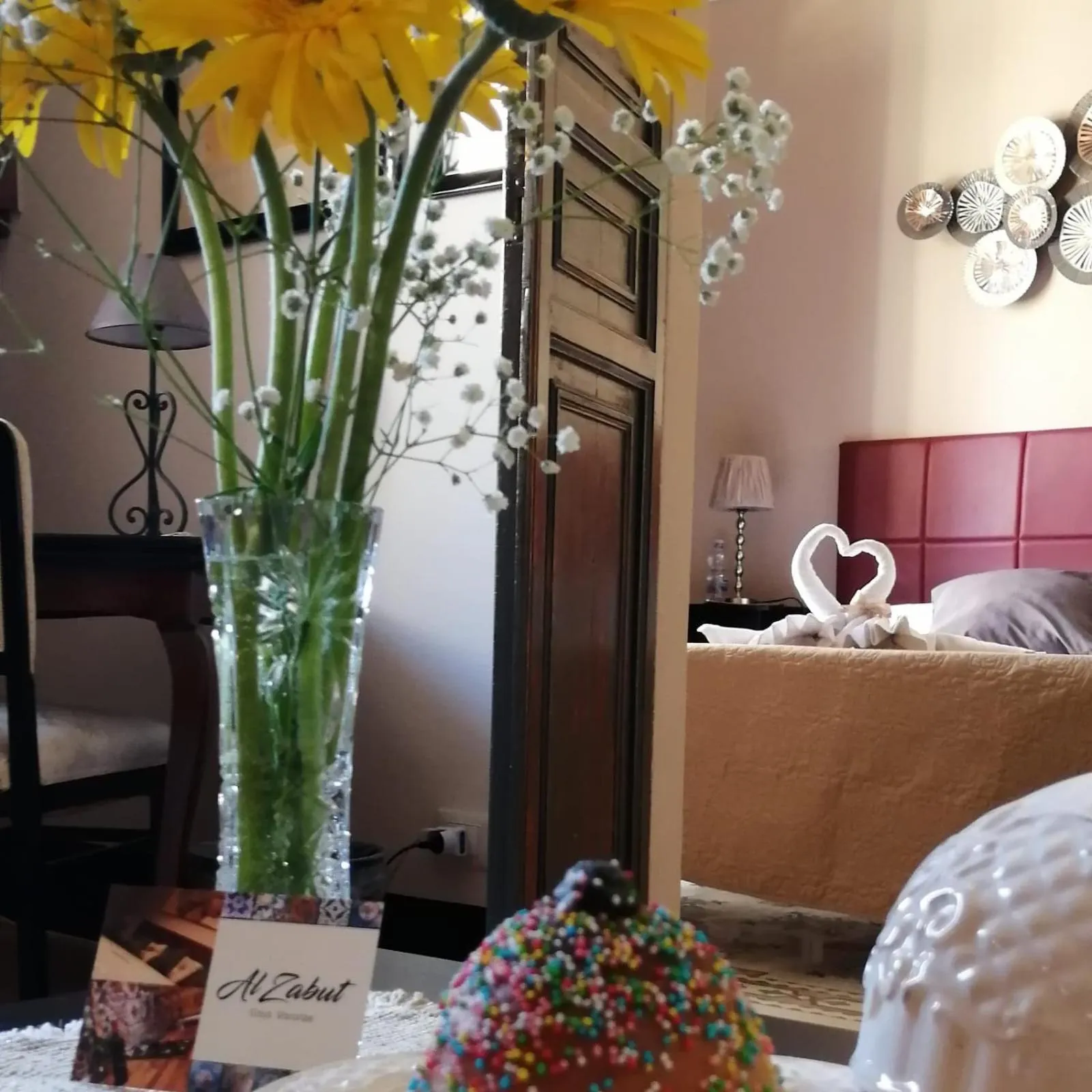 Bedroom, Bed in AL-ZABUT