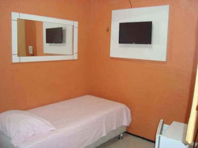 Bed in Pousada Vianna's