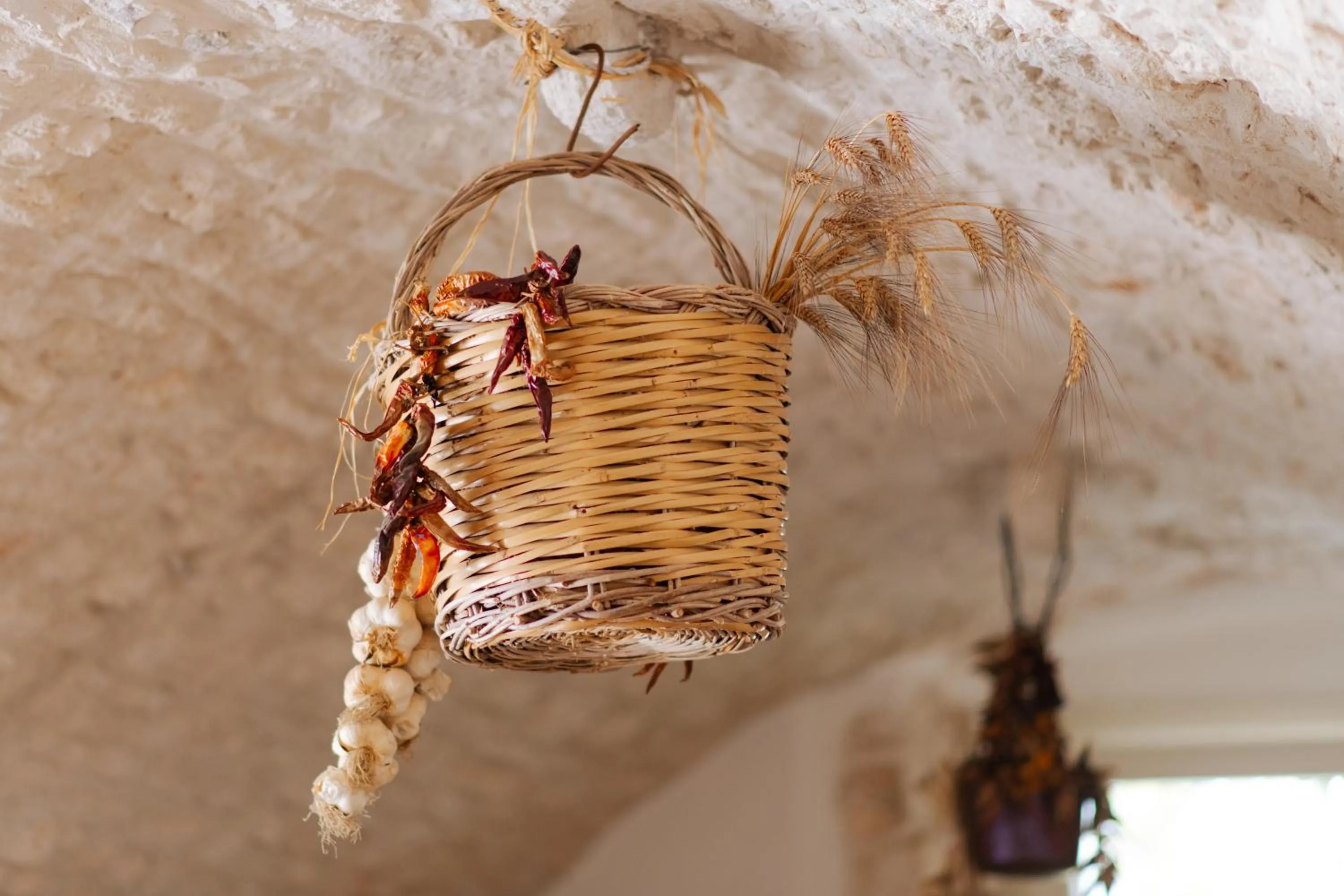 Decorative detail in Masseria San Michele