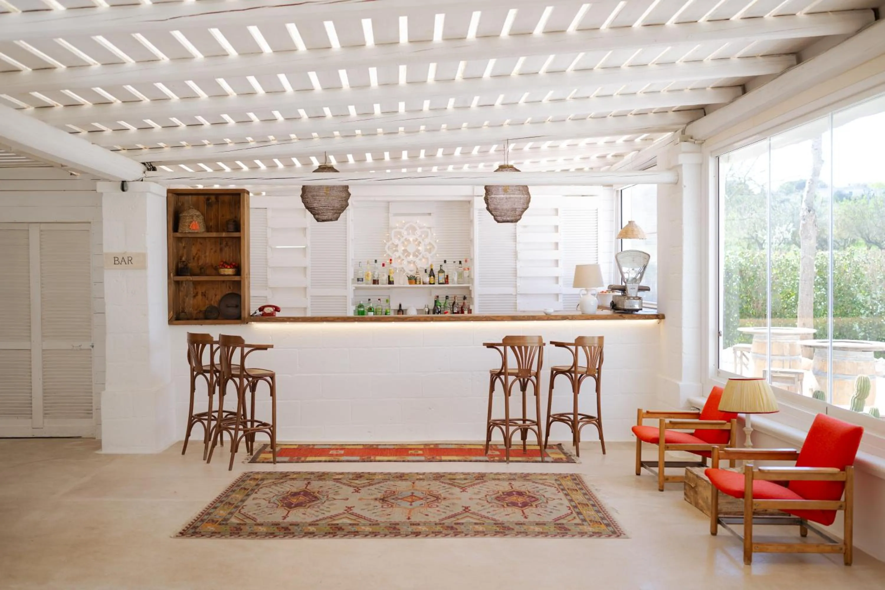 Lounge or bar in Masseria San Michele