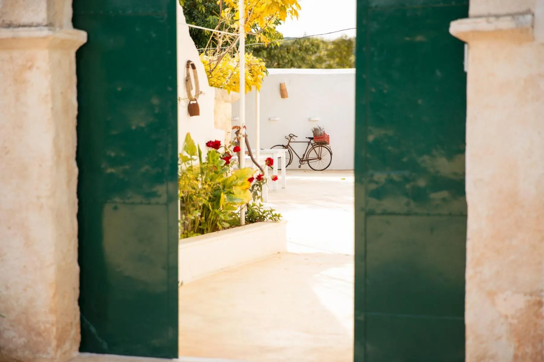 Facade/entrance in Masseria San Michele