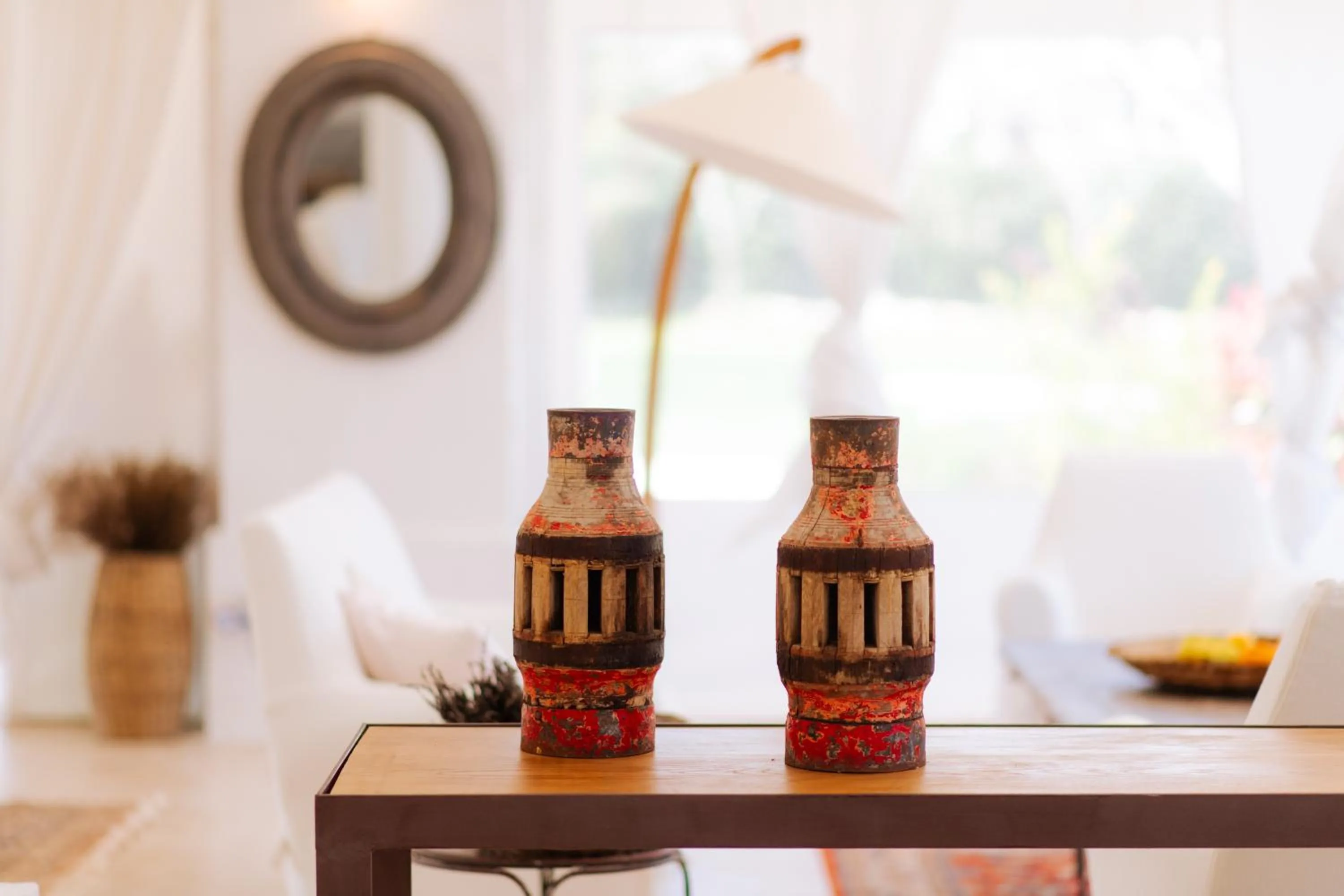 Decorative detail in Masseria San Michele