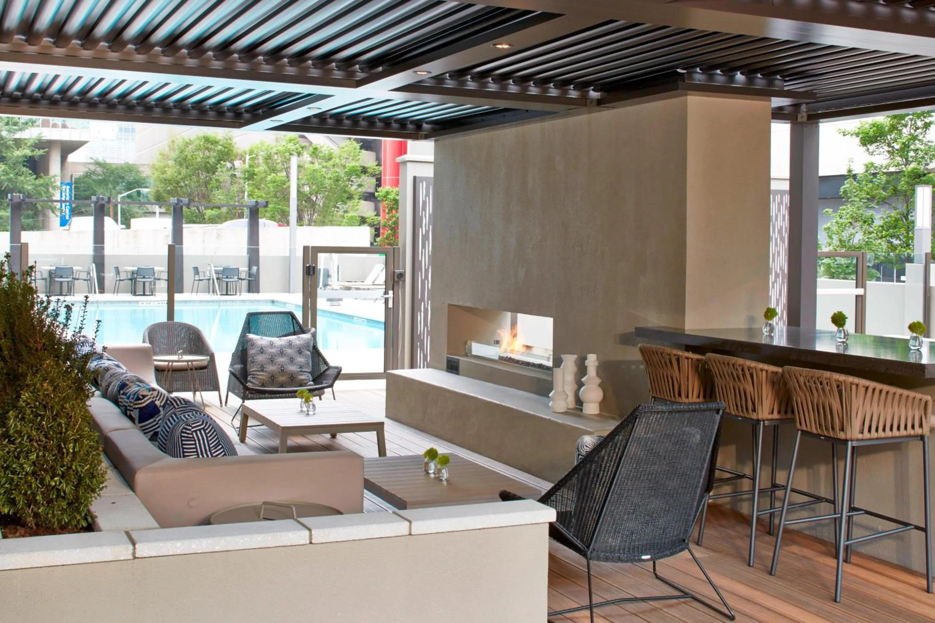 Lounge or bar in AC Hotel Atlanta Downtown