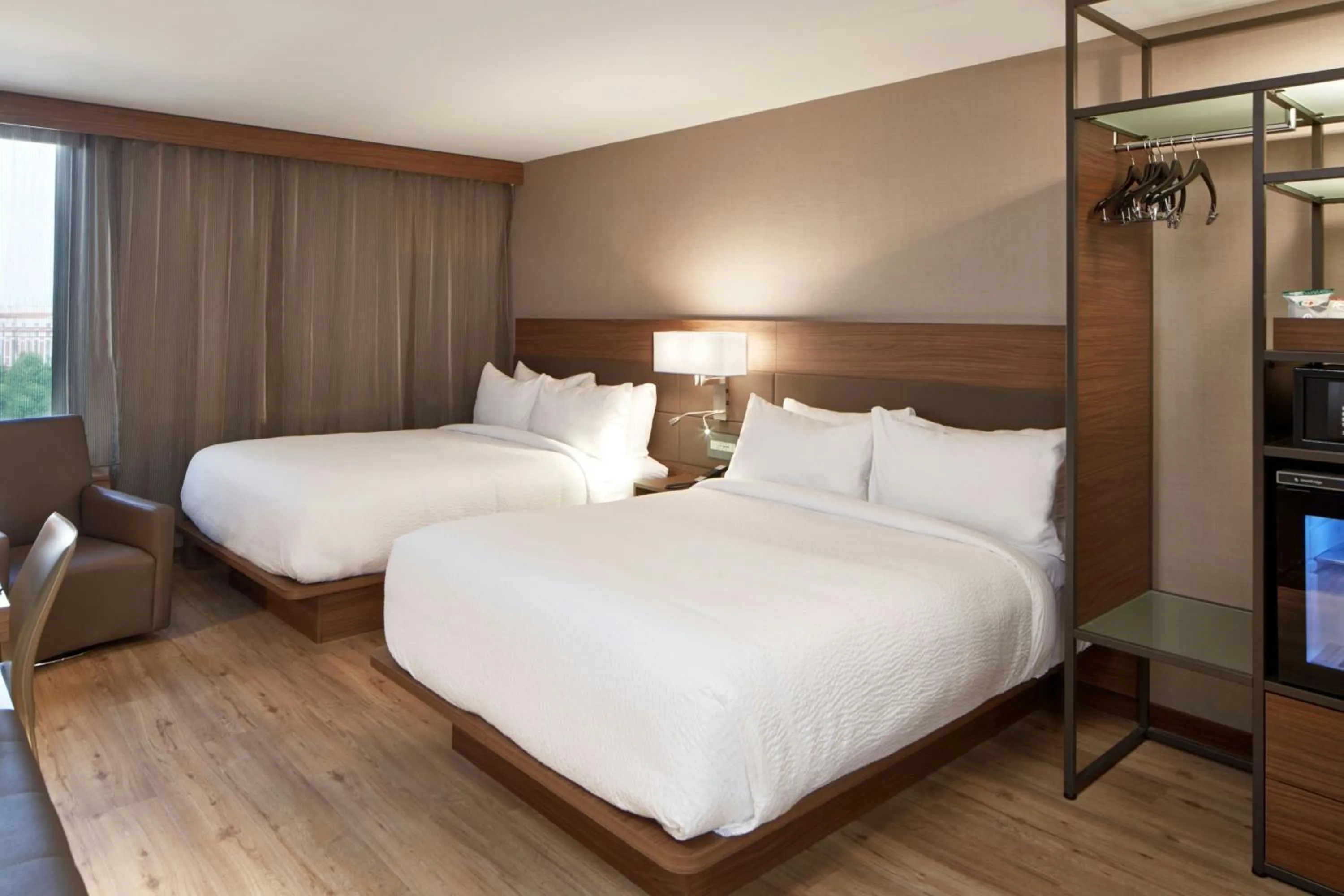 Photo of the whole room, Bed in AC Hotel Atlanta Downtown