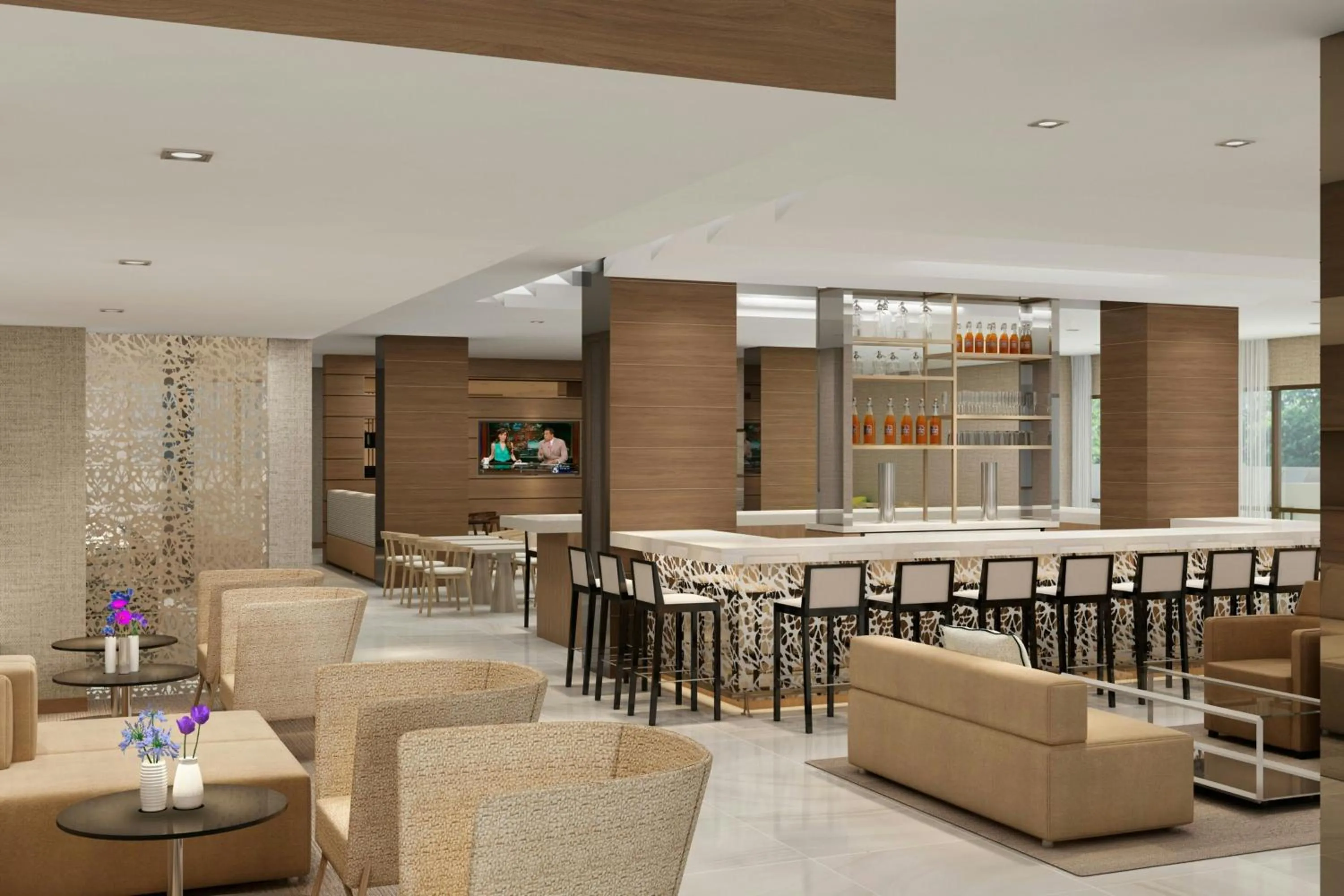 Lounge or bar in AC Hotel Atlanta Downtown