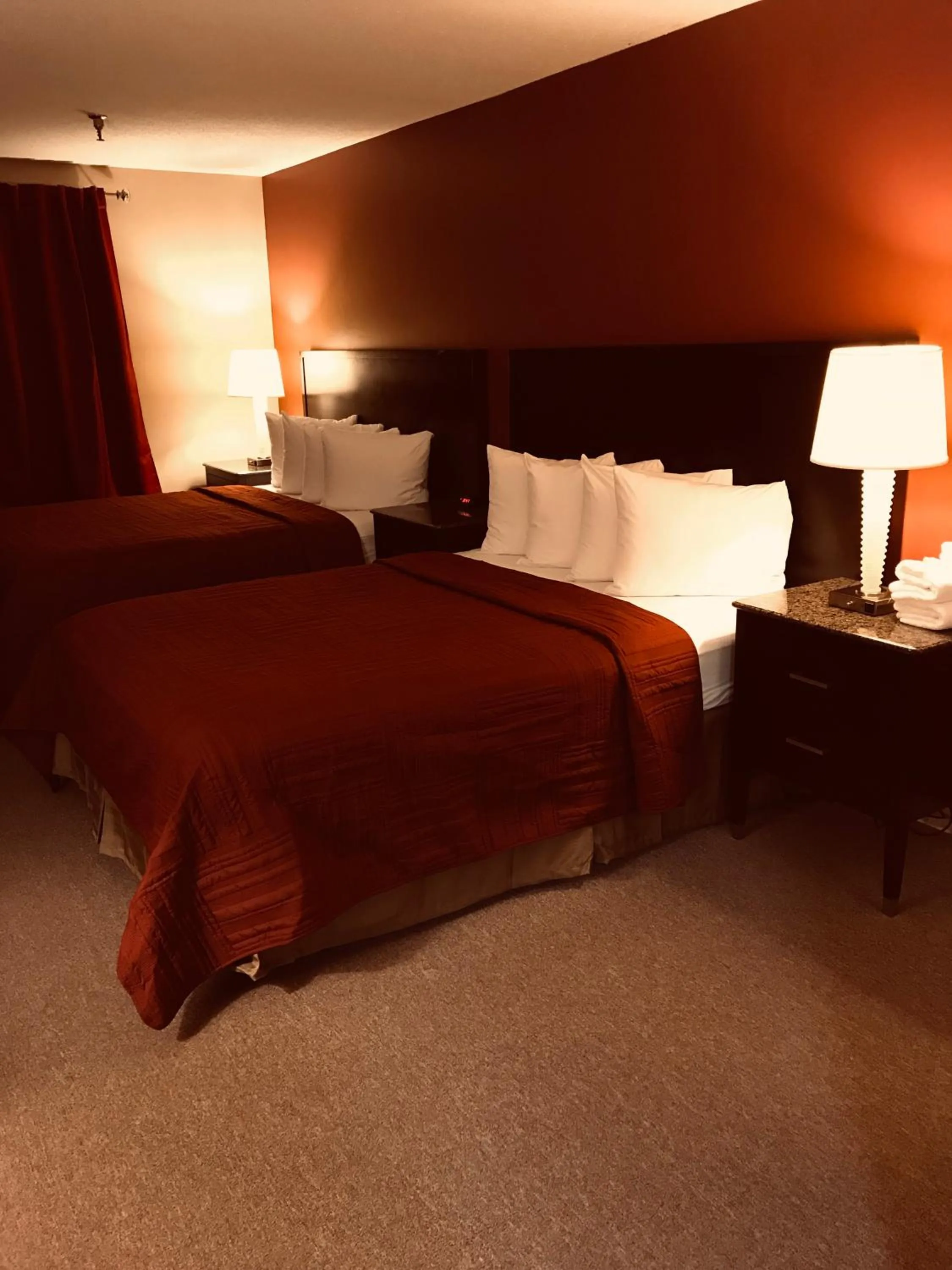 Bed in Hotel Terrace