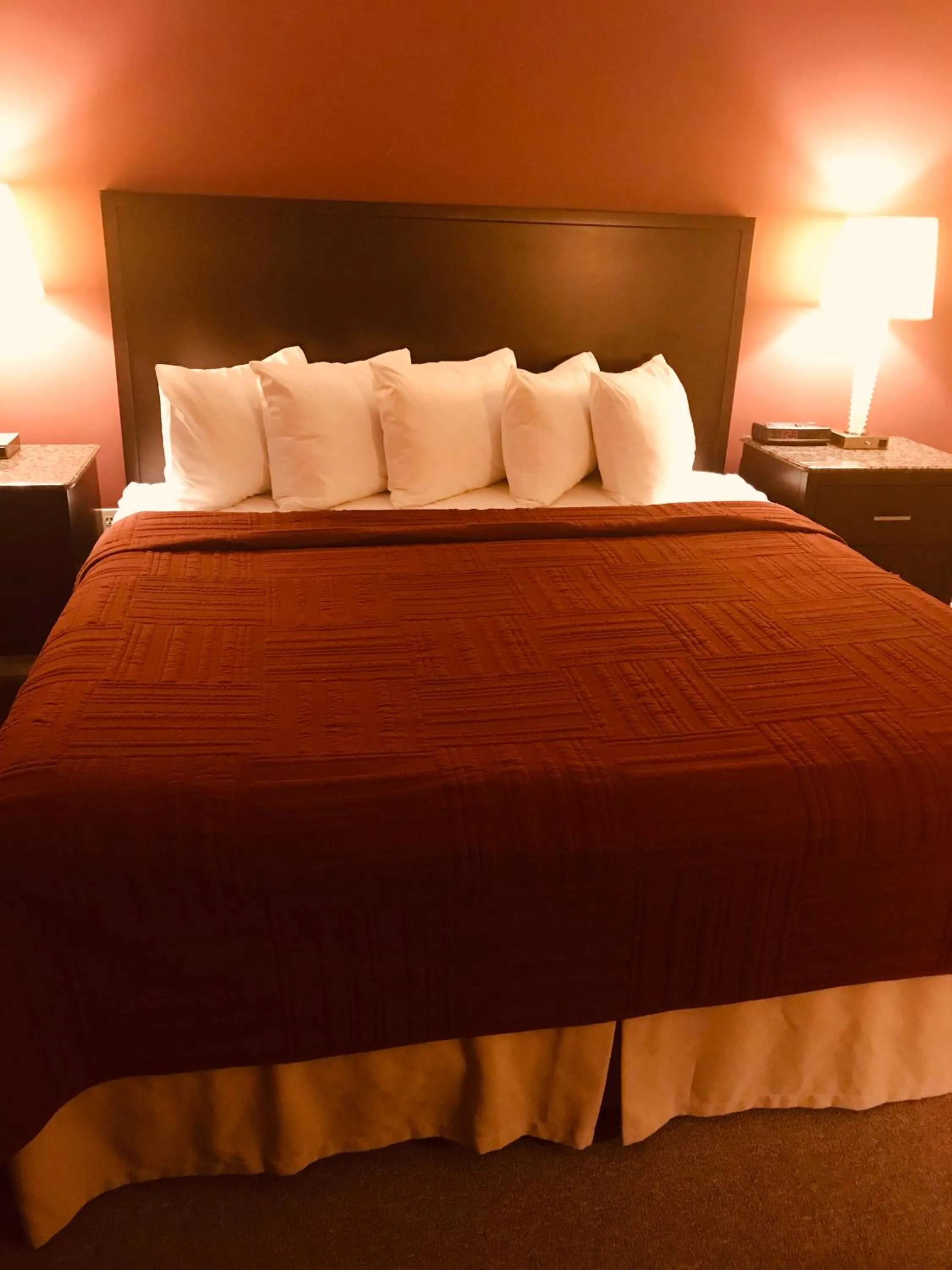 Bed in Hotel Terrace