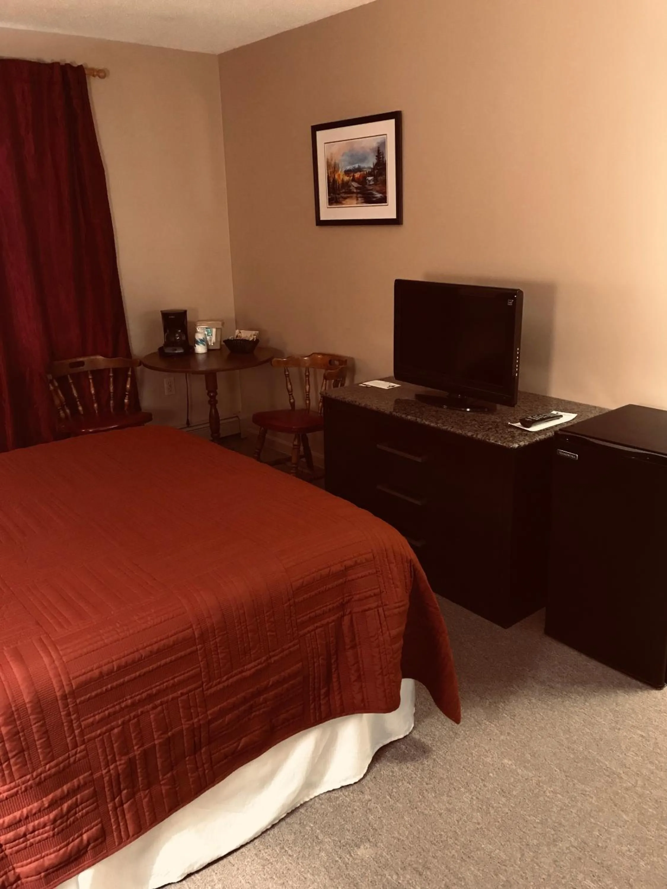 Bed in Hotel Terrace