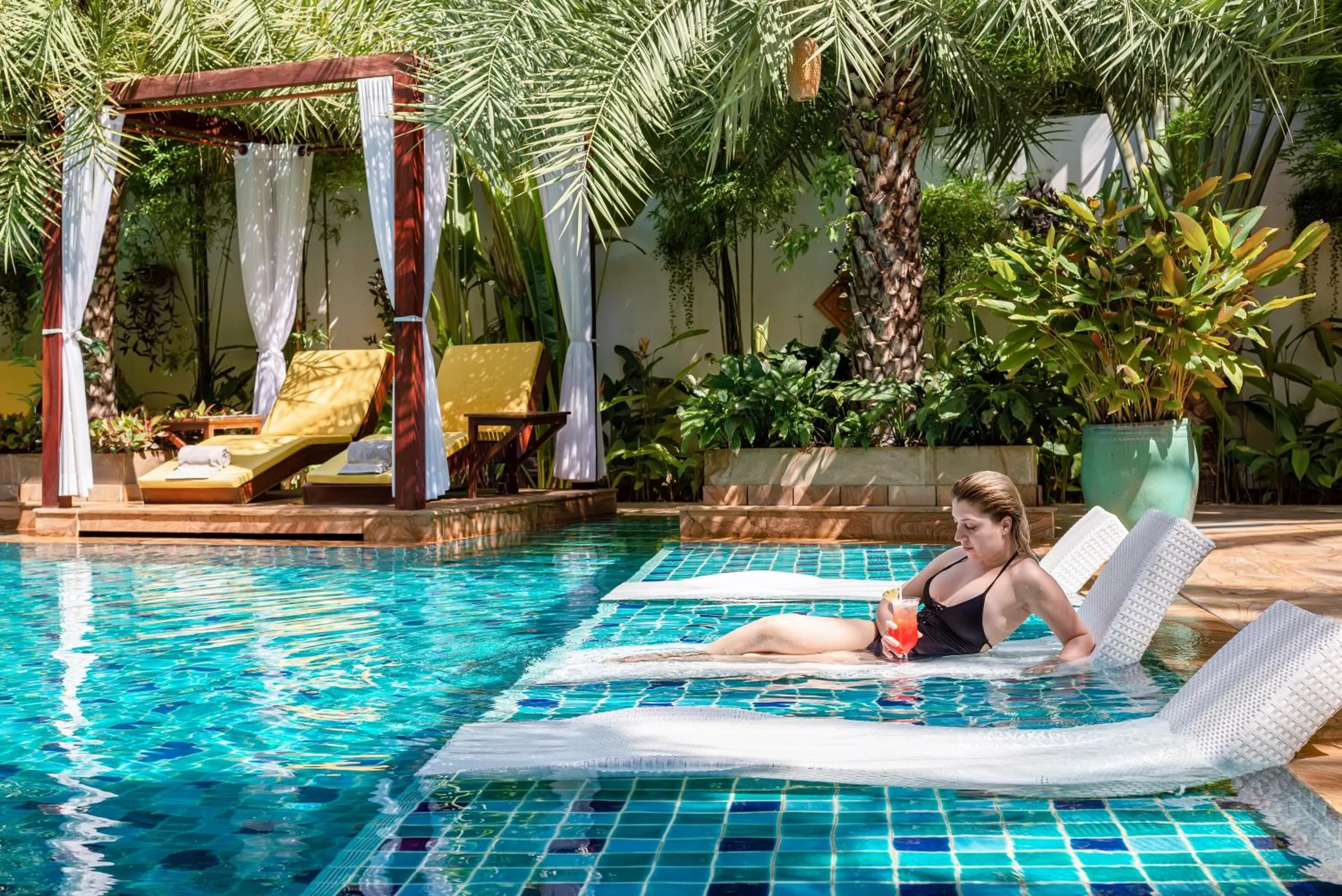 Swimming pool in Palace Gate Hotel & Resort by EHM