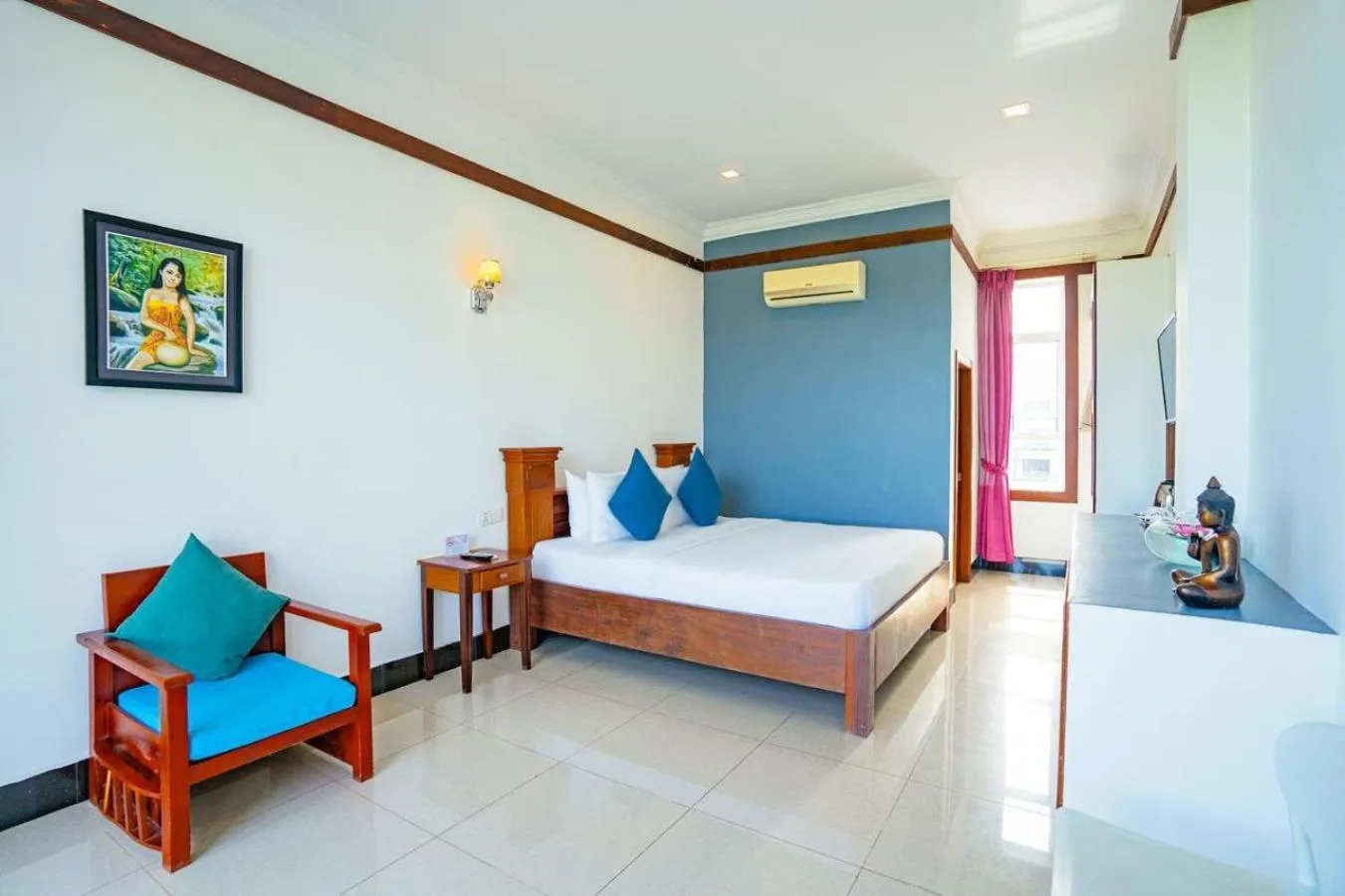 Bed in Kampot View Boutique