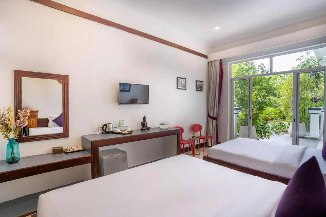 Bedroom, Bed in Kampot View Boutique