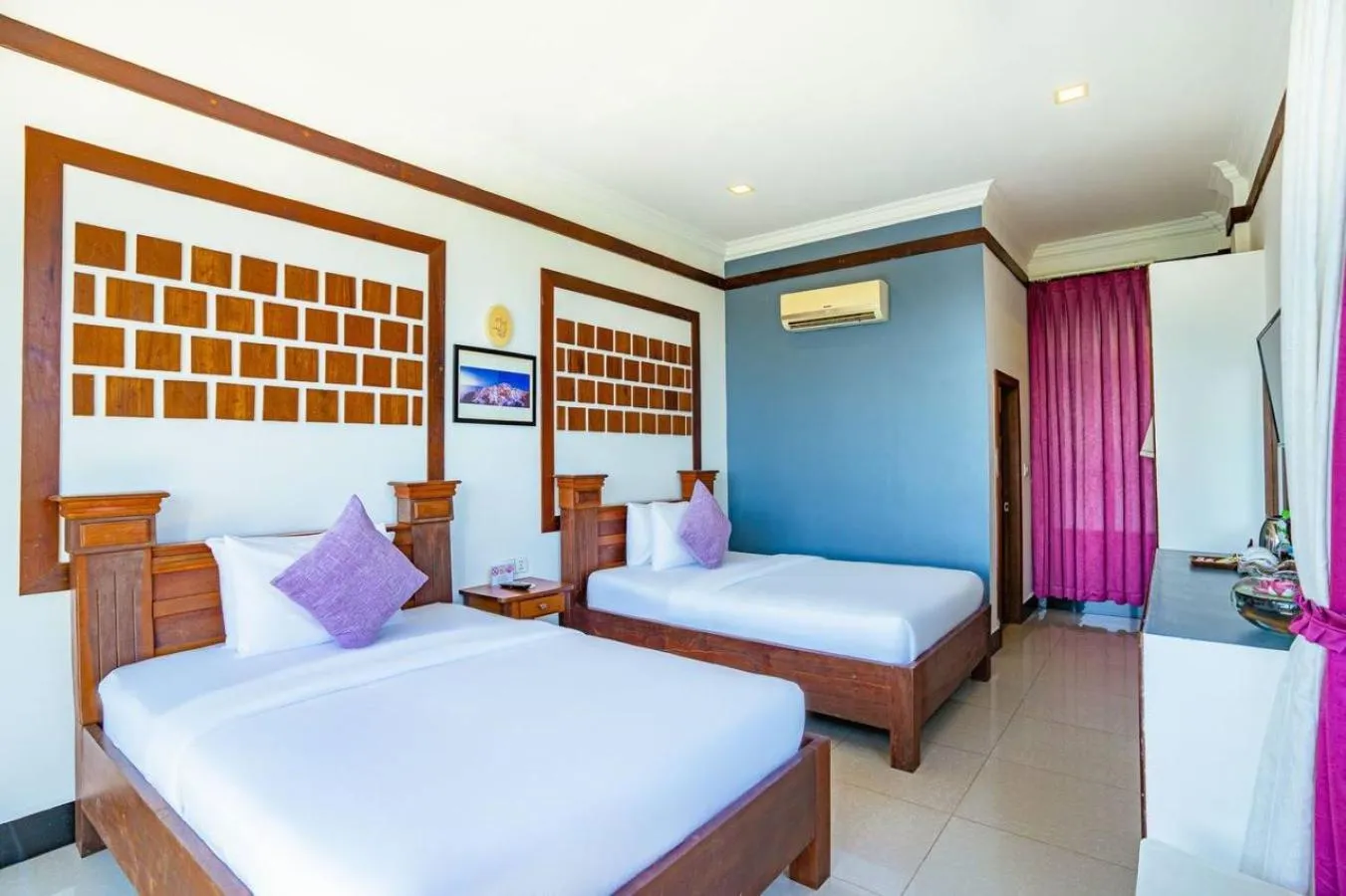 Bedroom, Bed in Kampot View Boutique