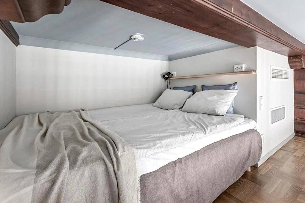 Bed in Forenom Aparthotel Stockholm Bromma