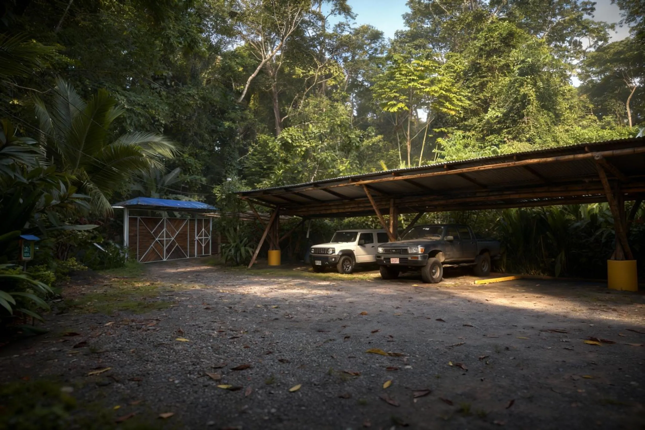 Parking in Hotel Faith Glamping Dome Costa Rica