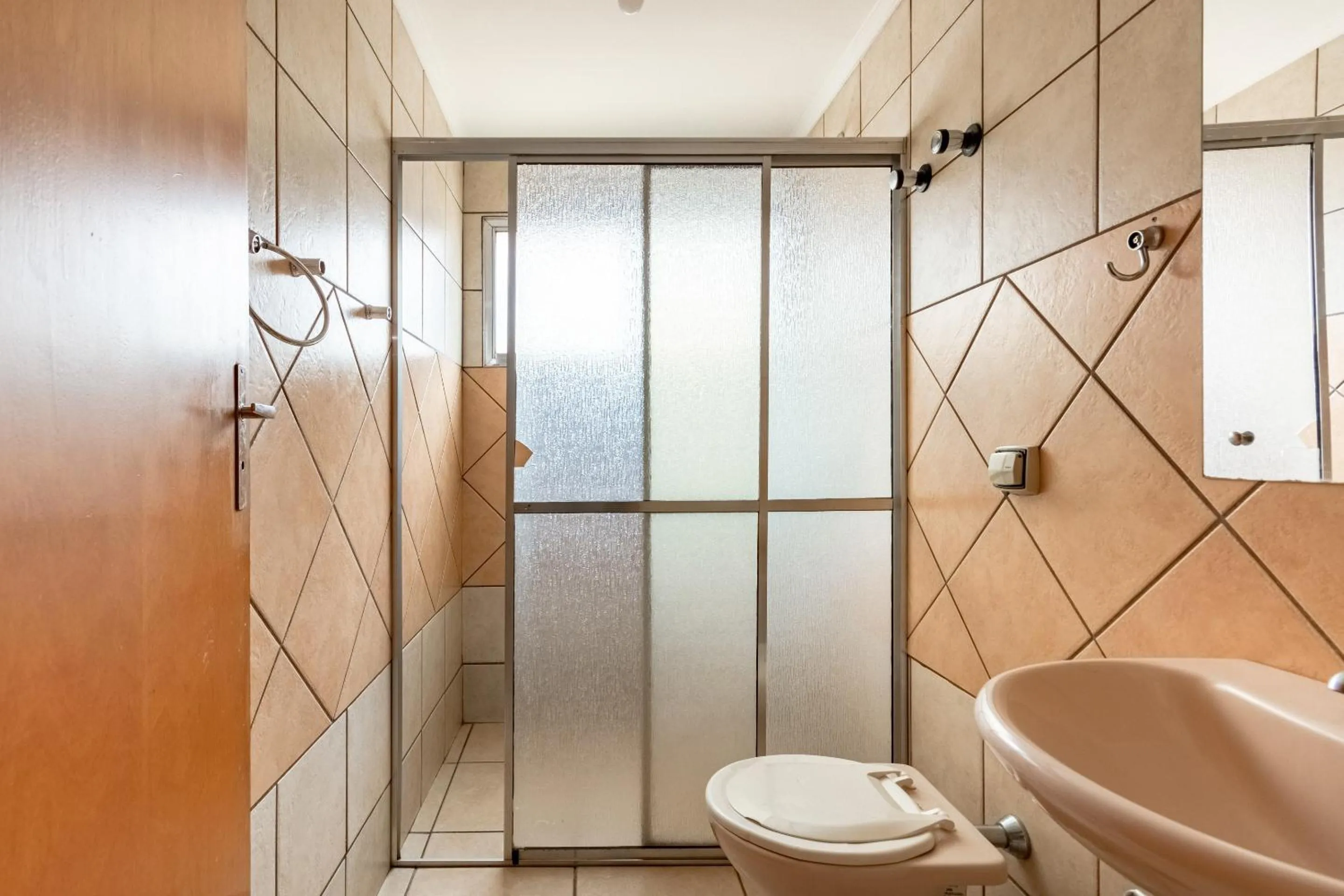 Bathroom in OYO Hotel Vila Rica, Ribeirão Preto