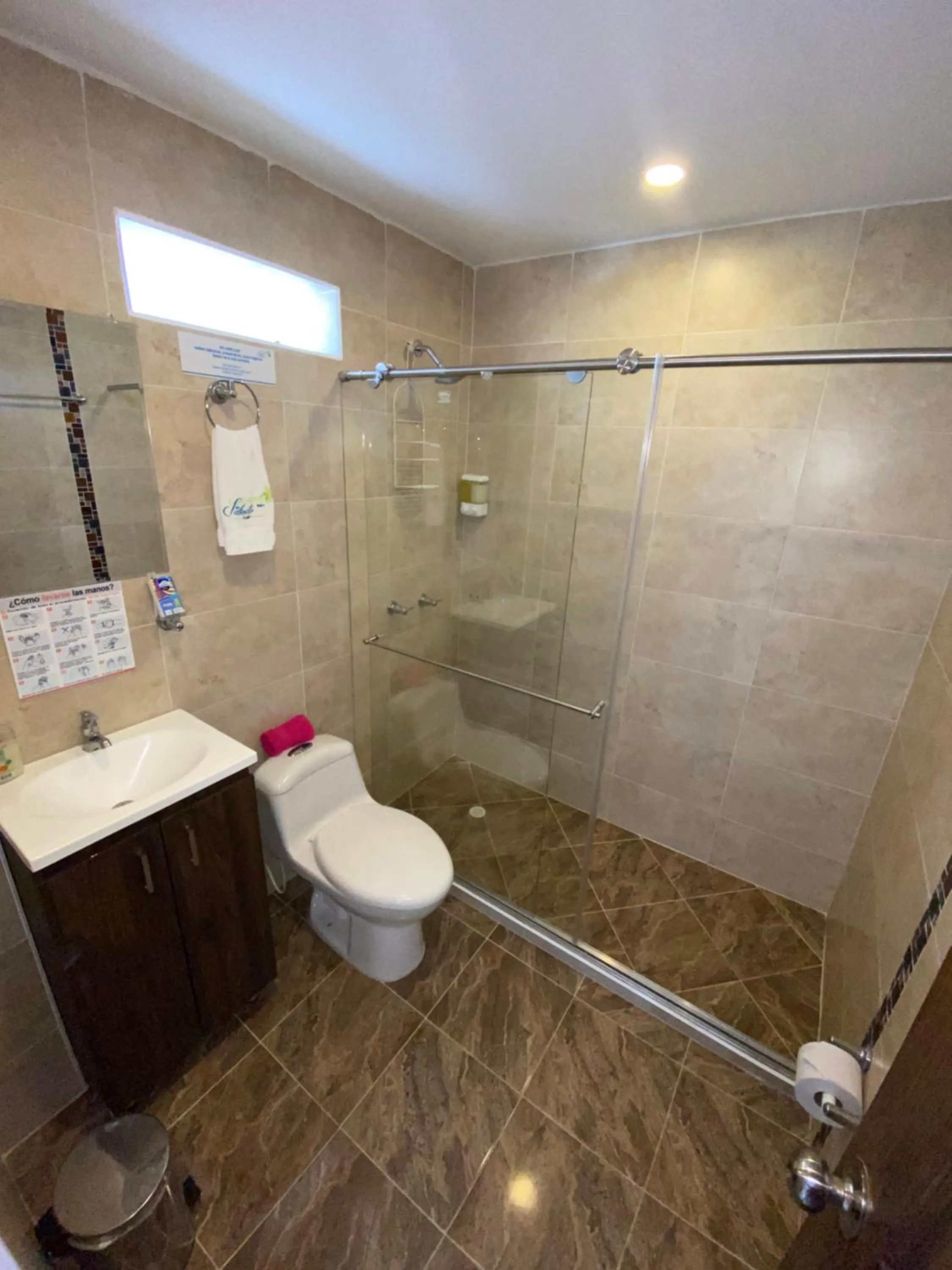 Bathroom in Hotel Boutique Palmas de Salento