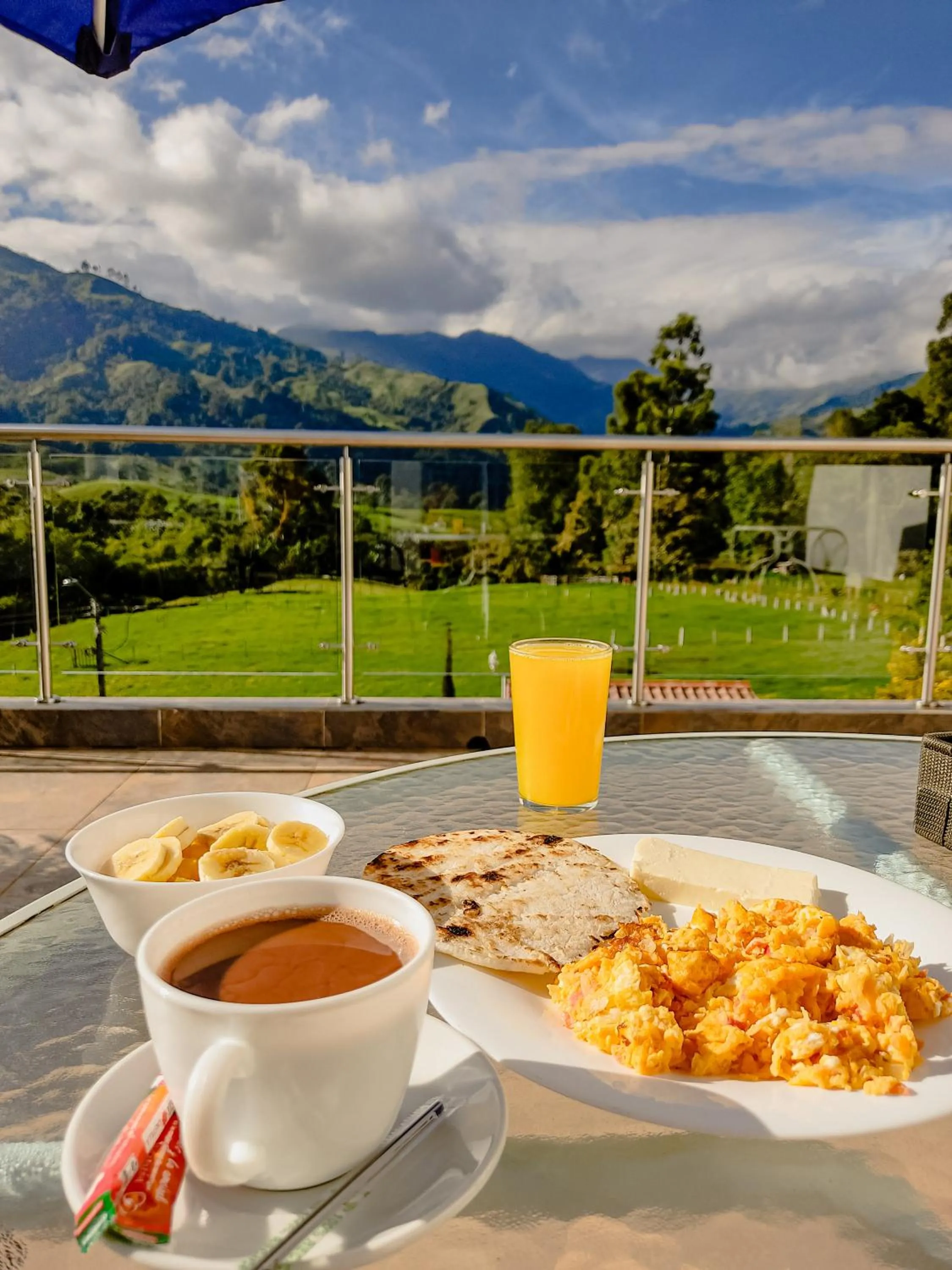Natural landscape in Hotel Boutique Palmas de Salento