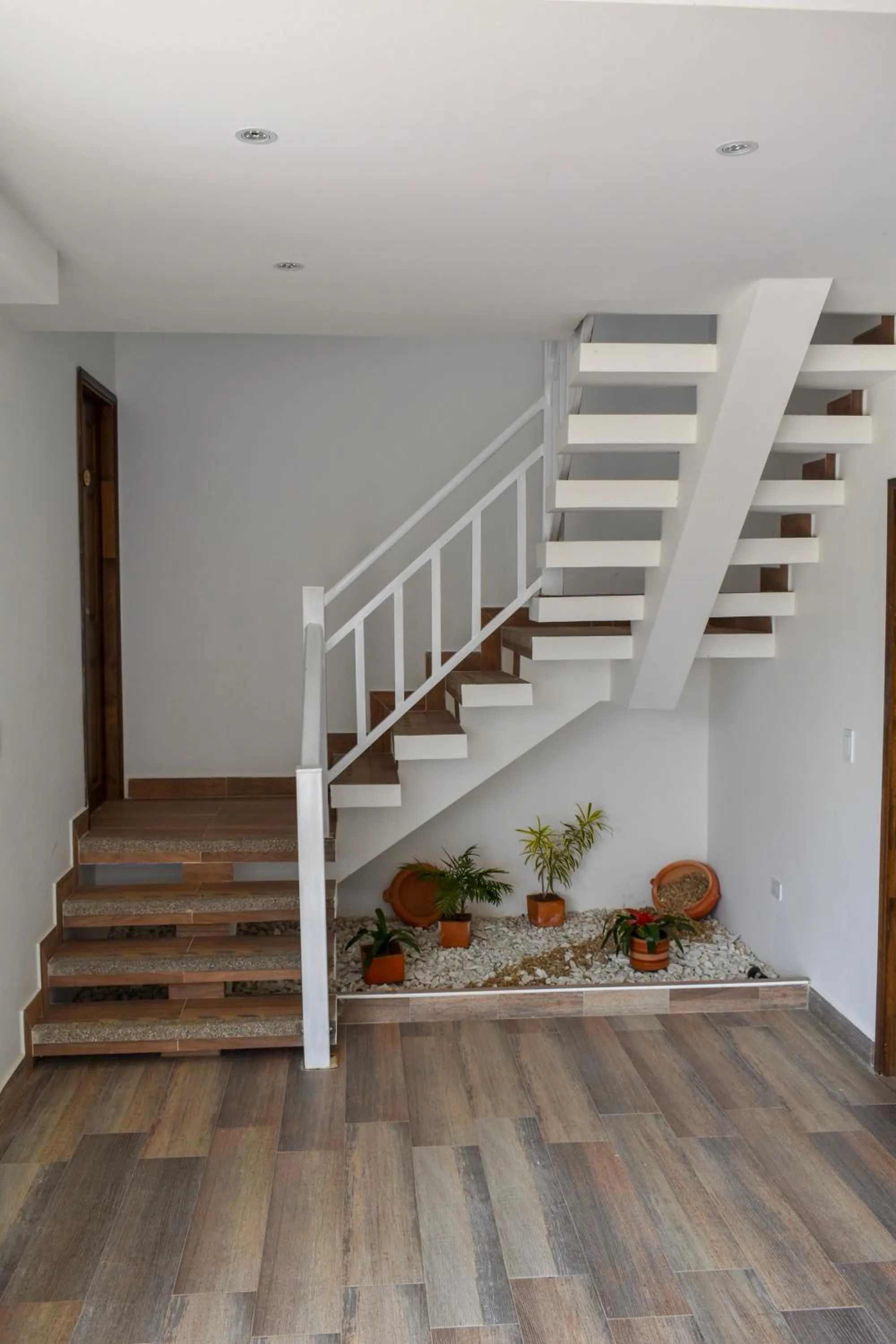 Inner courtyard view in Hotel Boutique Palmas de Salento