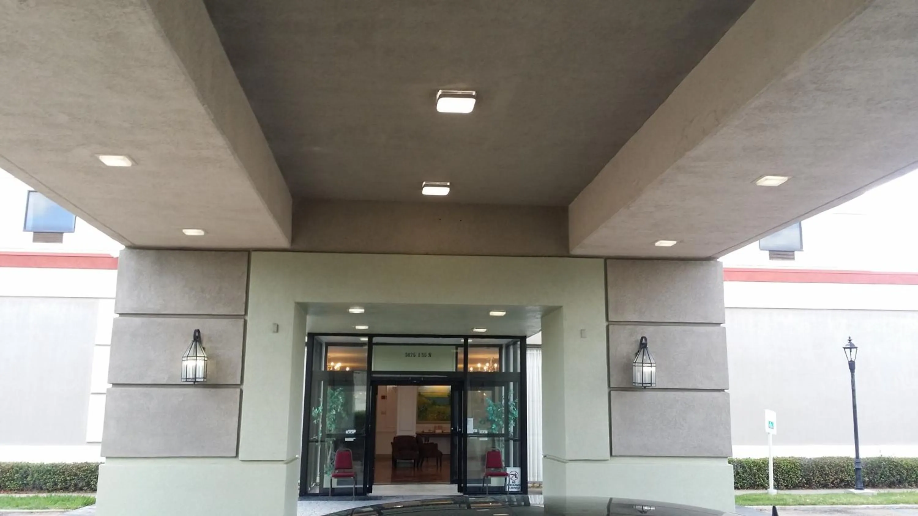 Facade/entrance in Olive Tree Hotel and Banquet halls