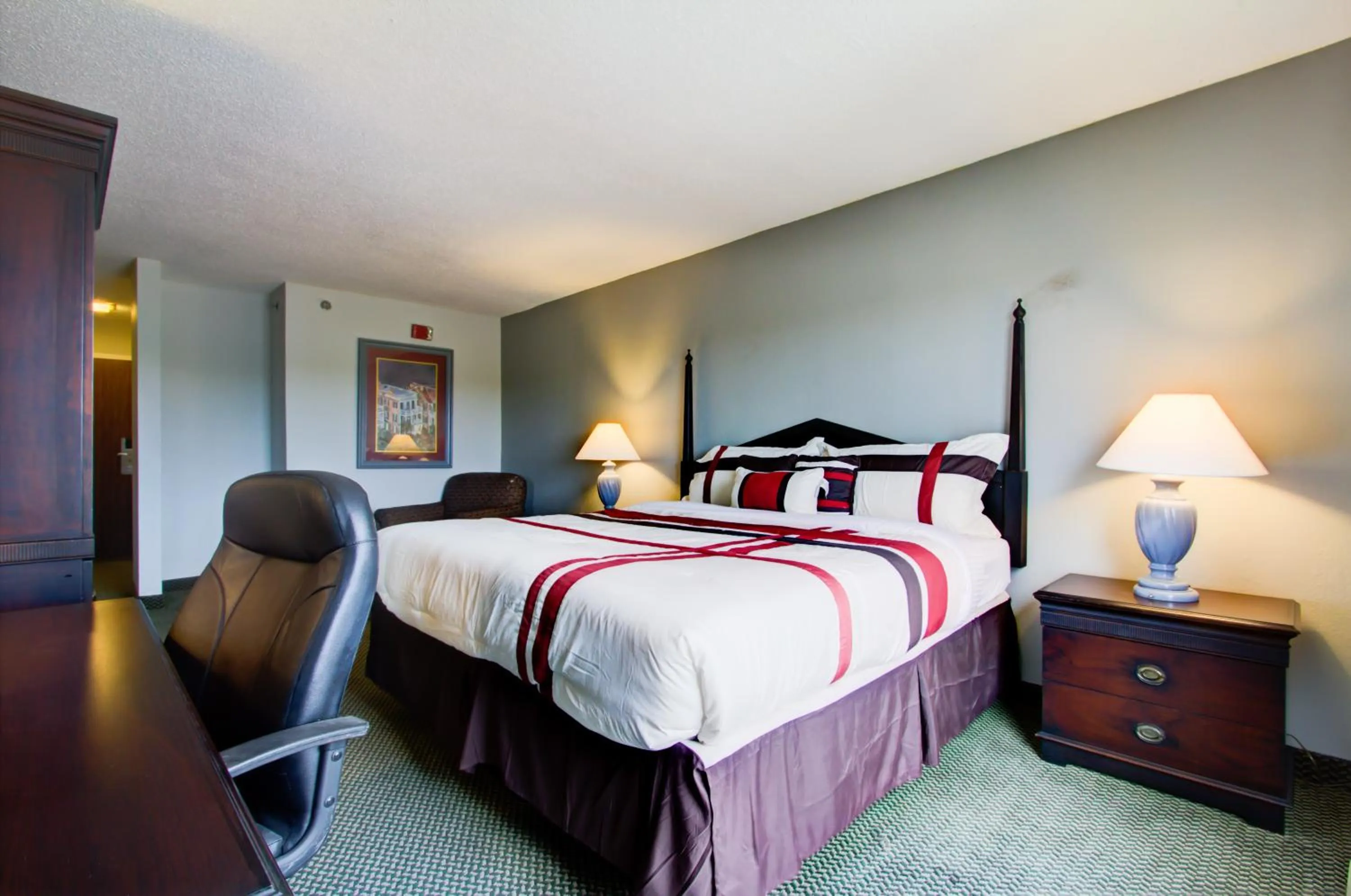 Bed in Olive Tree Hotel and Banquet halls