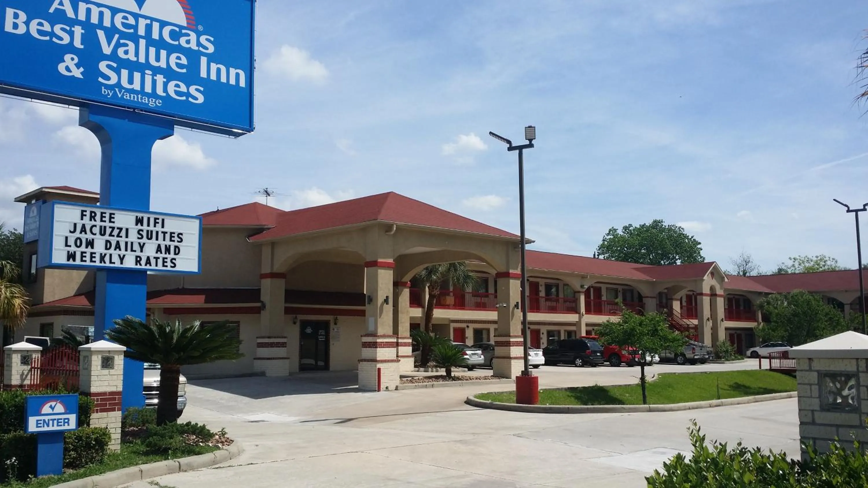 Facade/entrance in Americas Best Value Inn & Suites Northeast Houston