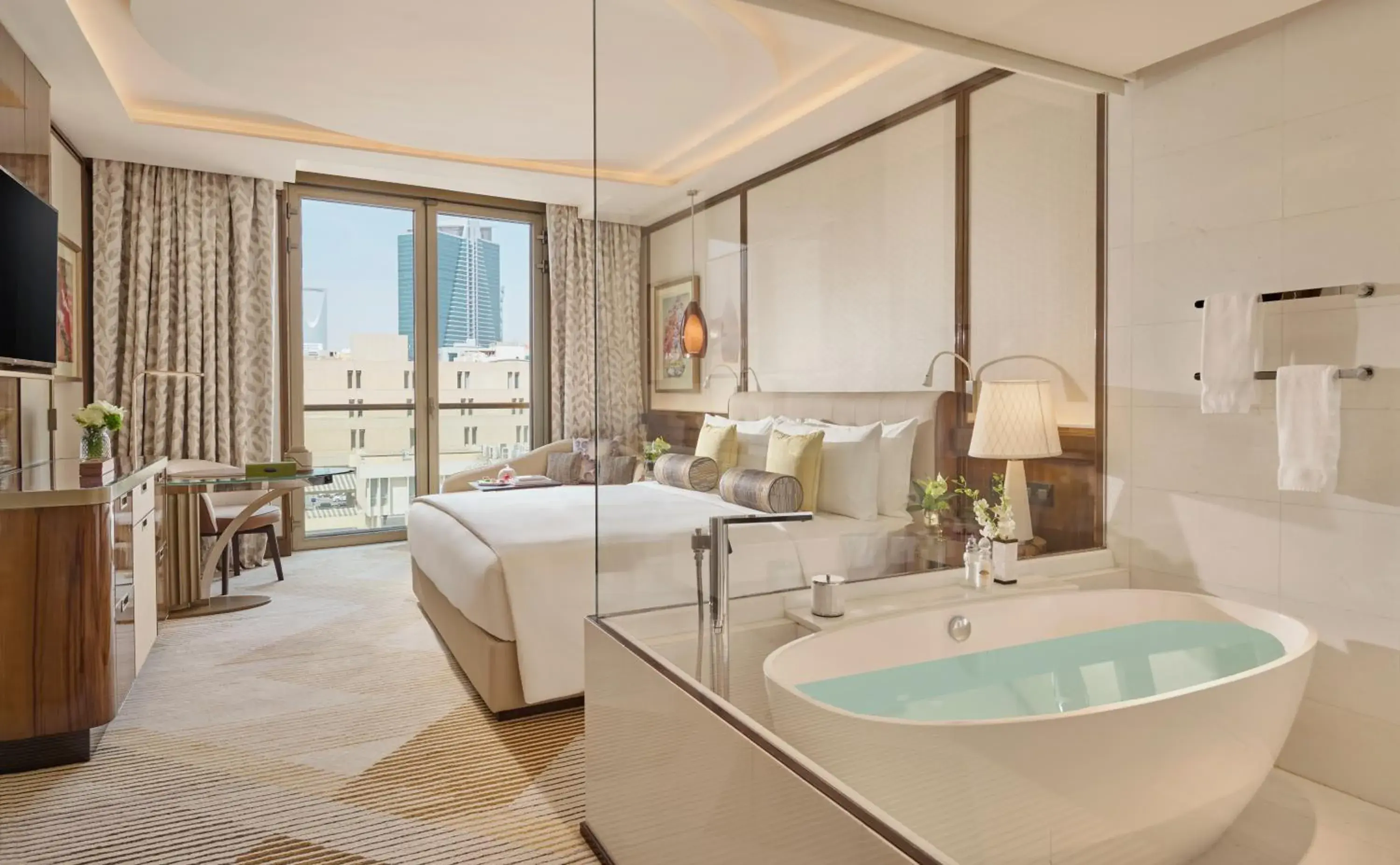 Superior Room Twin in Mandarin Oriental Al Faisaliah, Riyadh Superior Room Twin in Mandarin Oriental Al Faisaliah, Riyadh