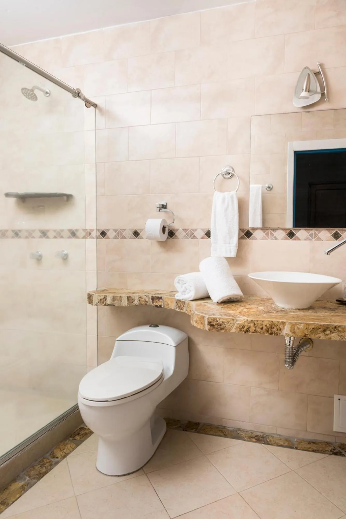 Bathroom in Hotel Campestre Cafe Cafe