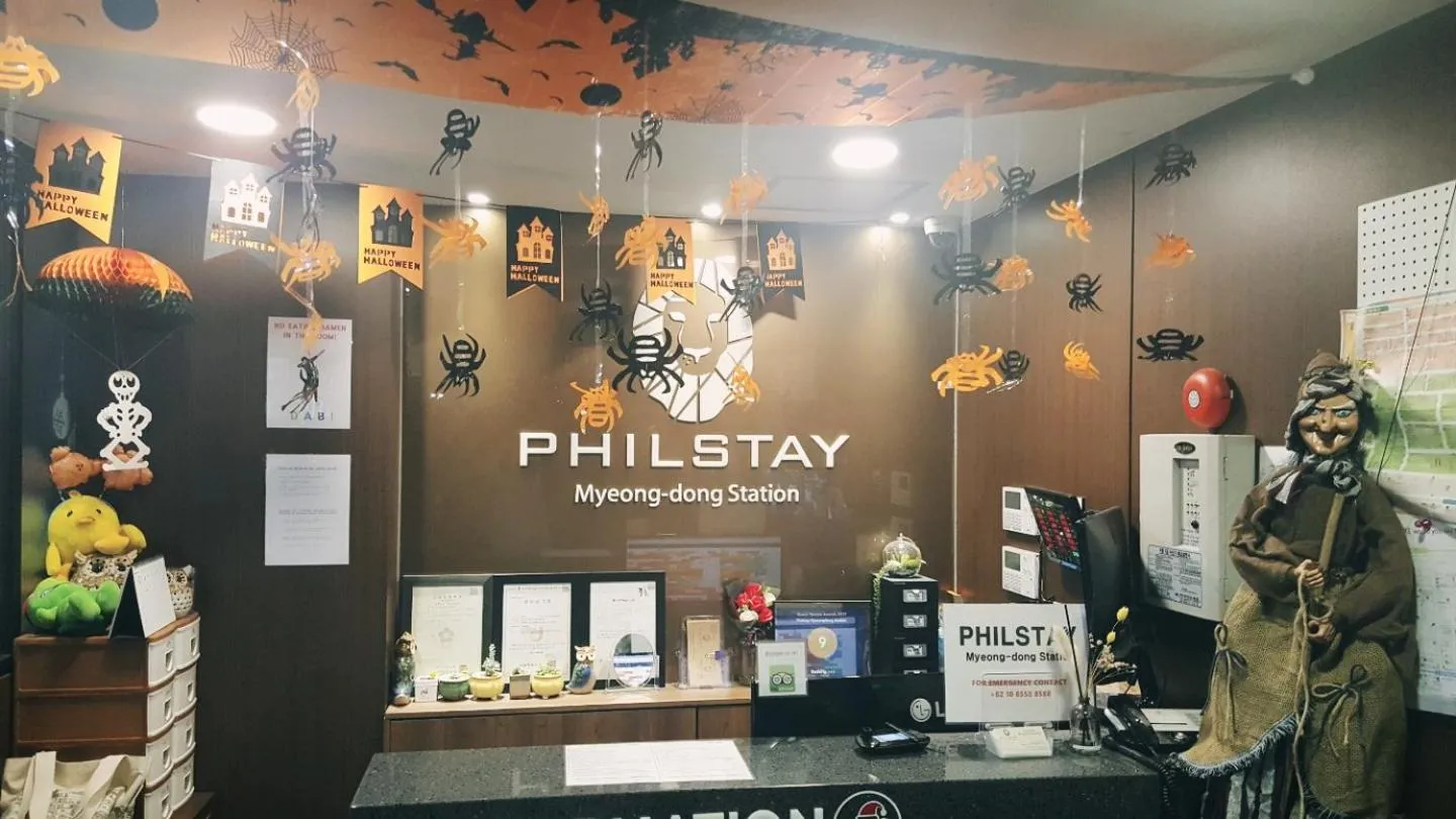 Property logo or sign in Philstay Myeongdong Station