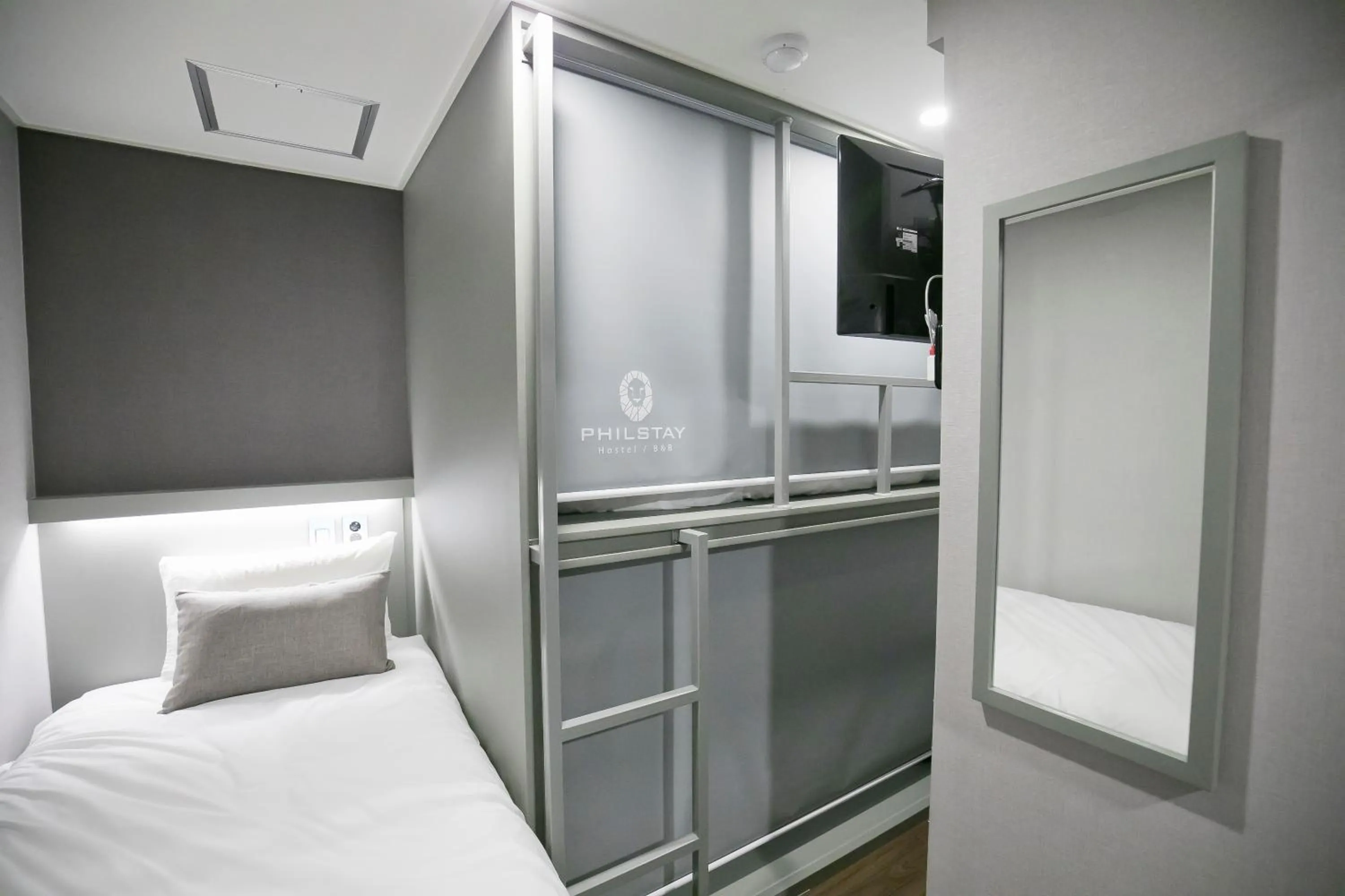 Bed in Philstay Myeongdong Station