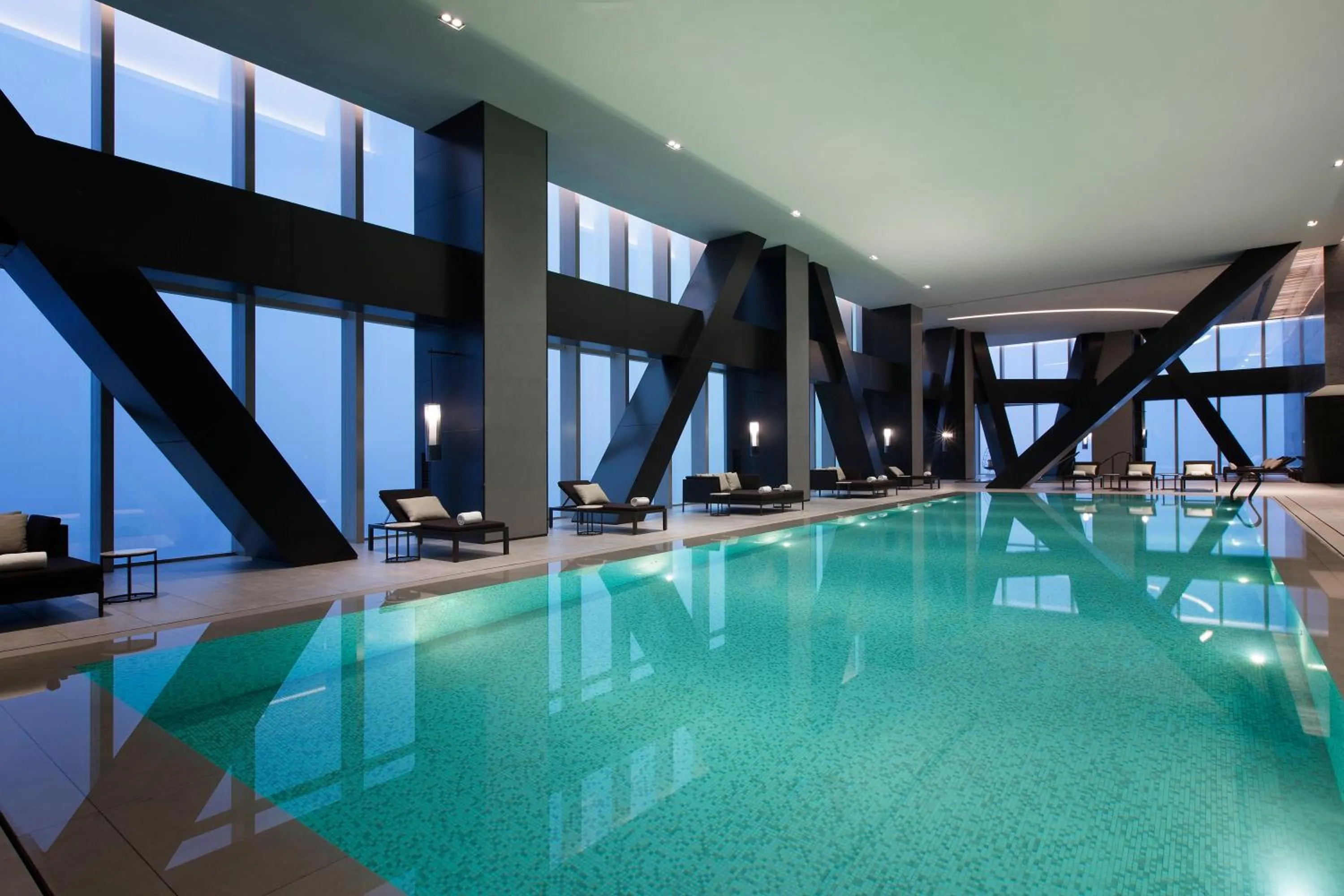 Swimming pool in Niccolo Chongqing