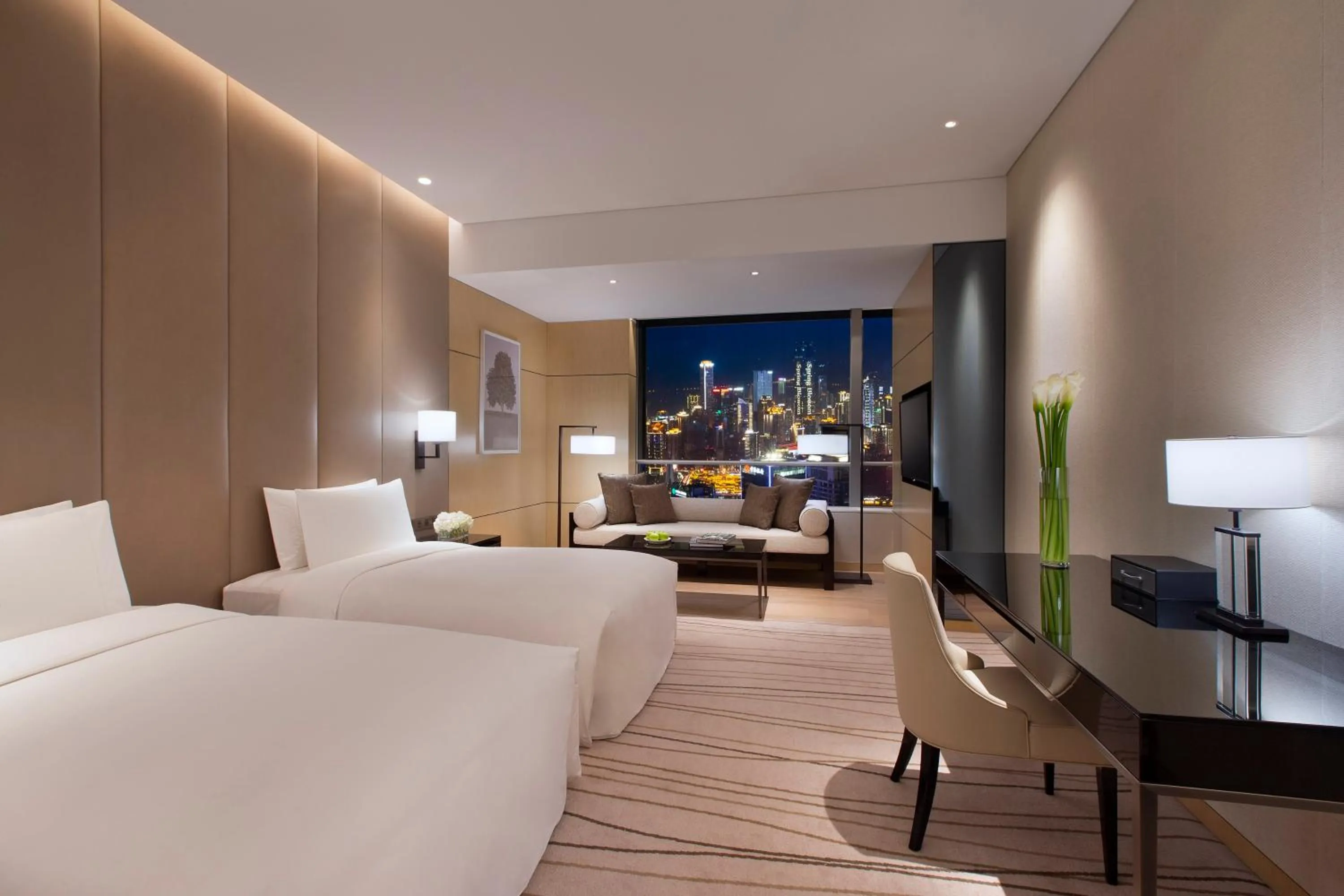 Photo of the whole room, Bed in Niccolo Chongqing