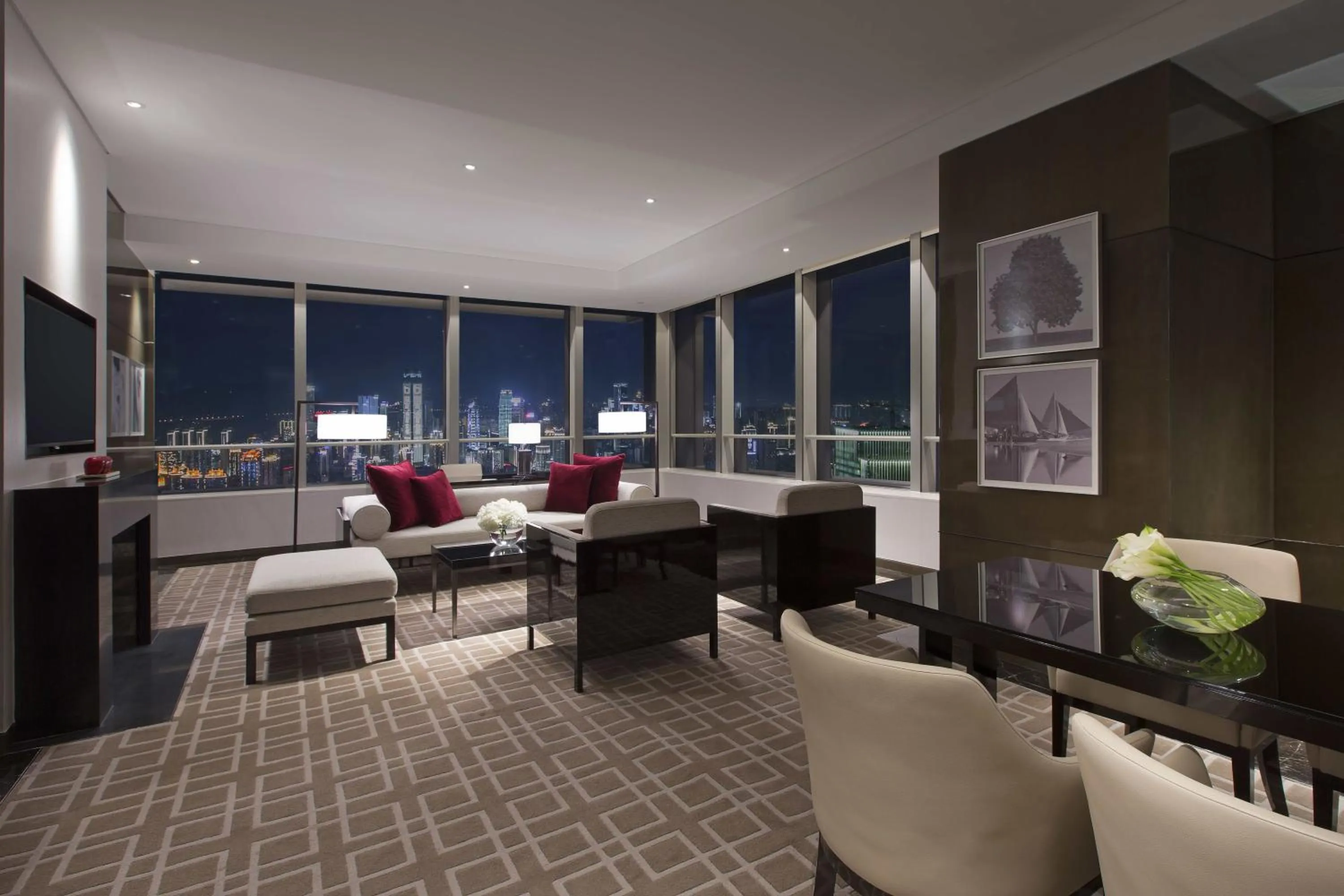 Living room in Niccolo Chongqing