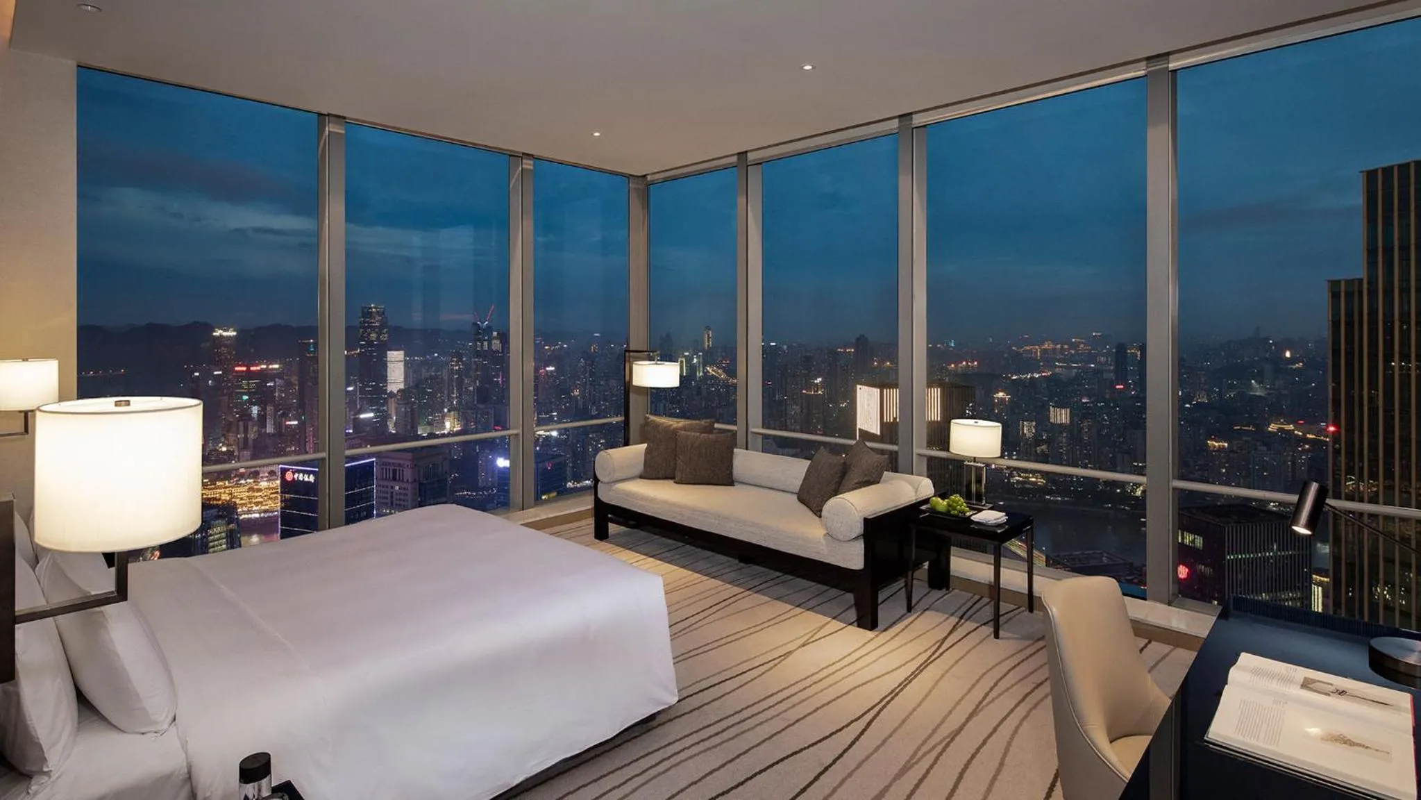 Photo of the whole room, Bed in Niccolo Chongqing