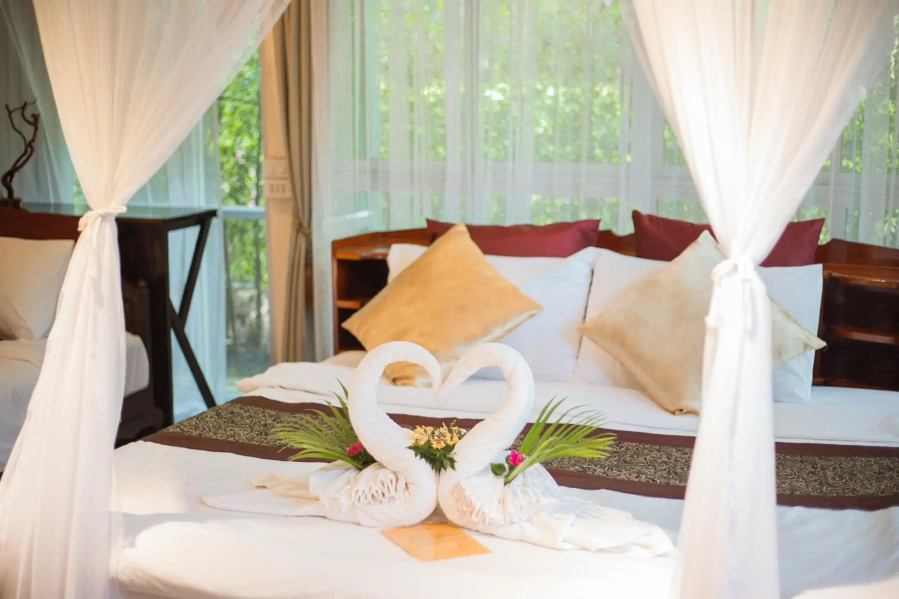 Comfort Quadruple Room in The Antique Riverside Resort Comfort Quadruple Room in The Antique Riverside Resort