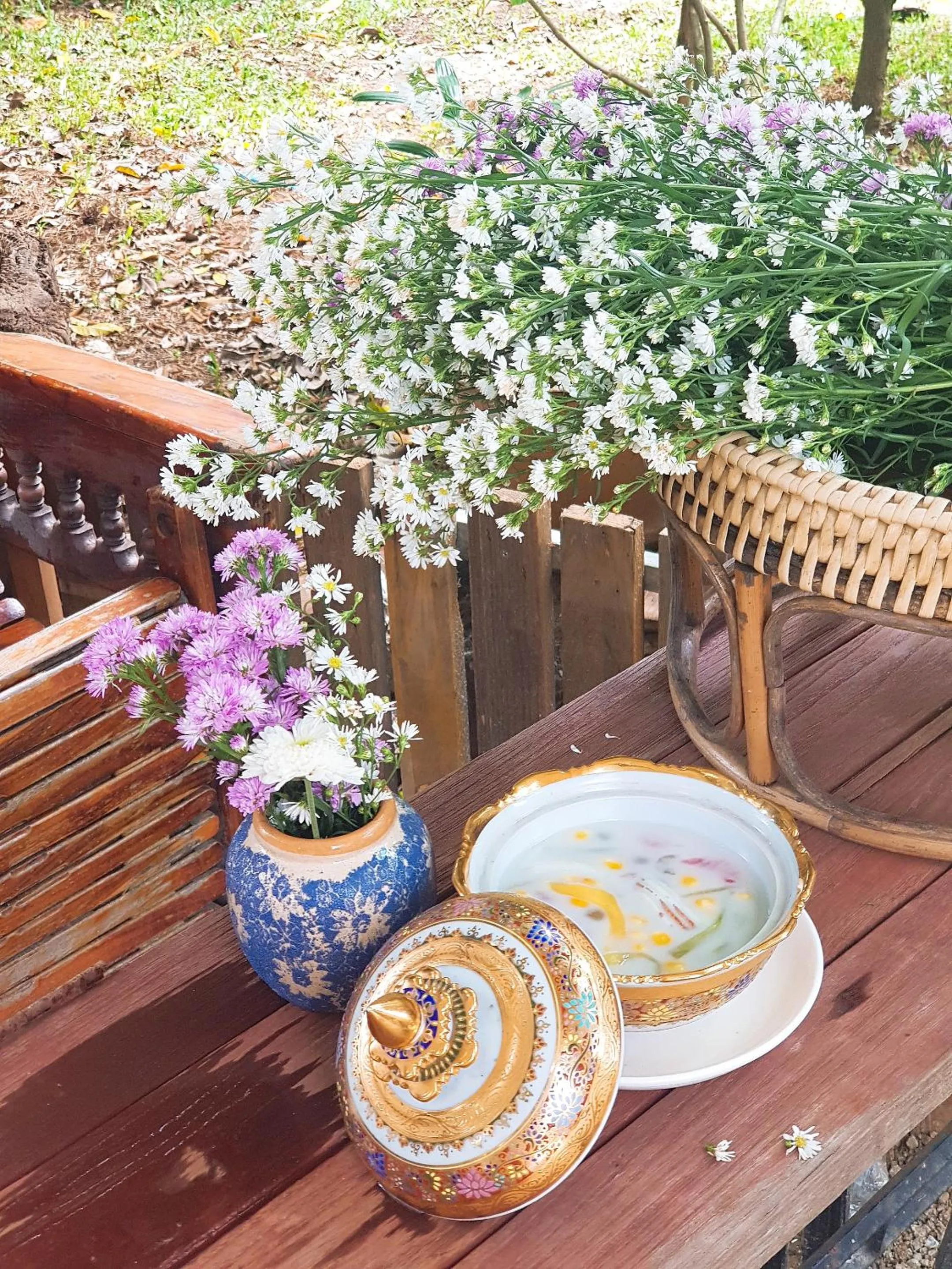 Food close-up in The Antique Riverside Resort