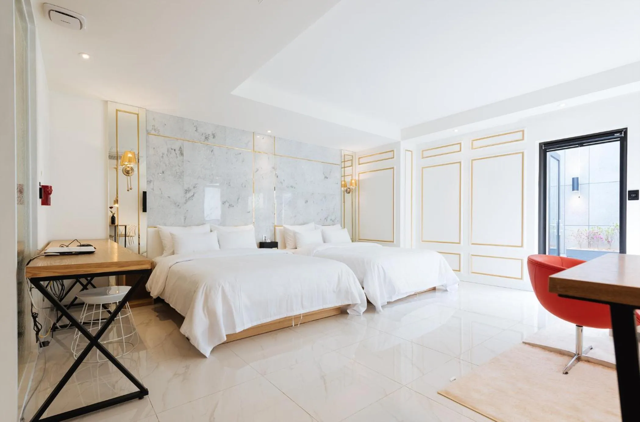 Bed in Boutique Hotel XYM Pyeongtaek