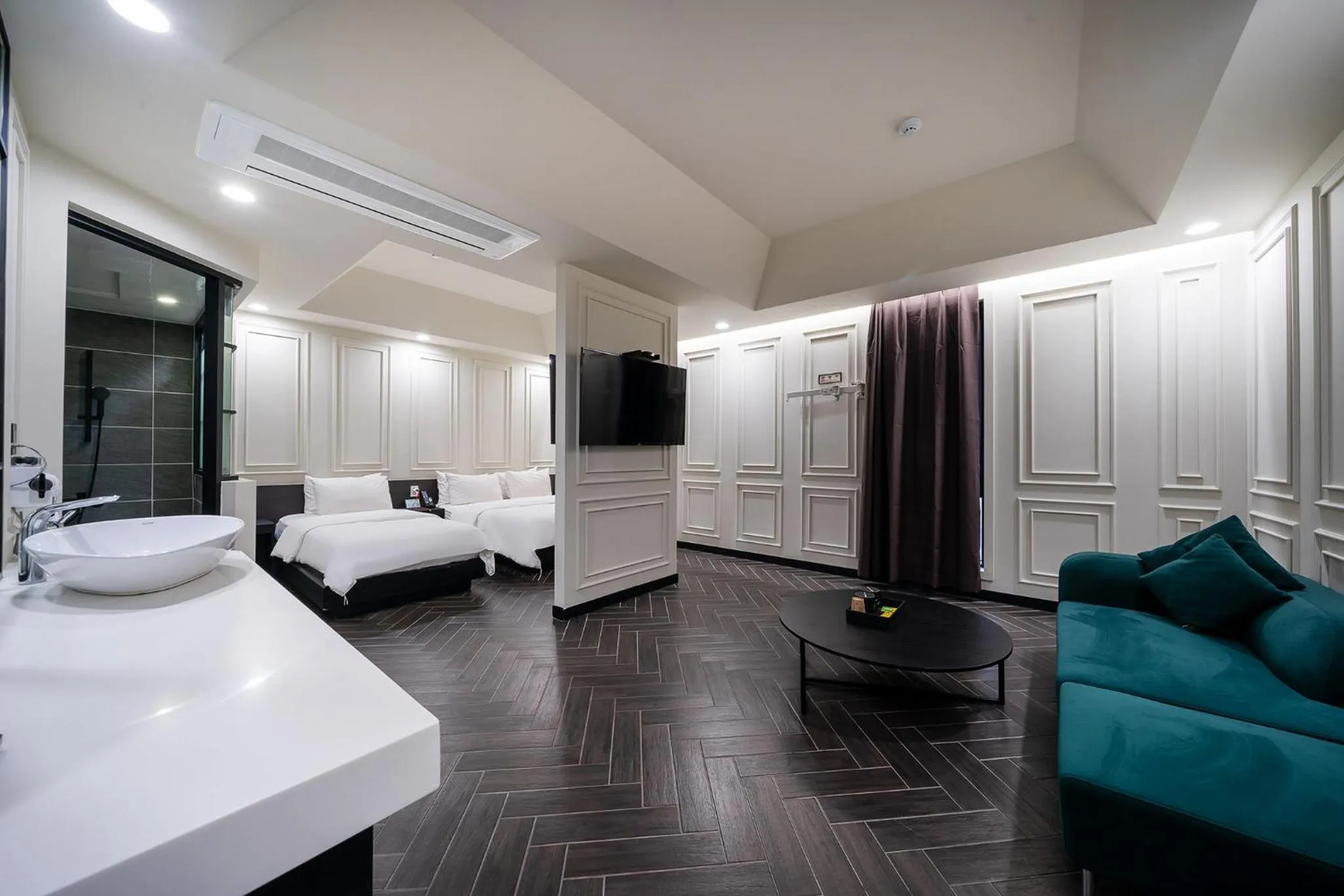 Bed in Boutique Hotel XYM Pyeongtaek