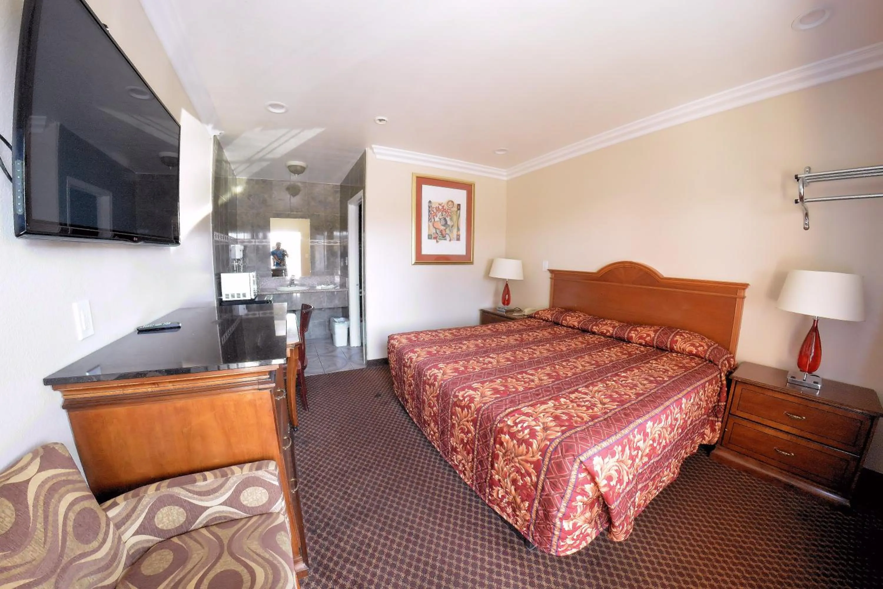 Bedroom, Bed in The Palace Inn